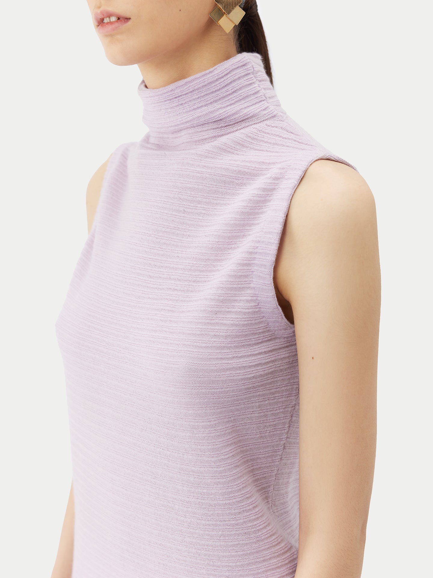 Col roulé léger en soie et cachemire | GOBI Cashmere