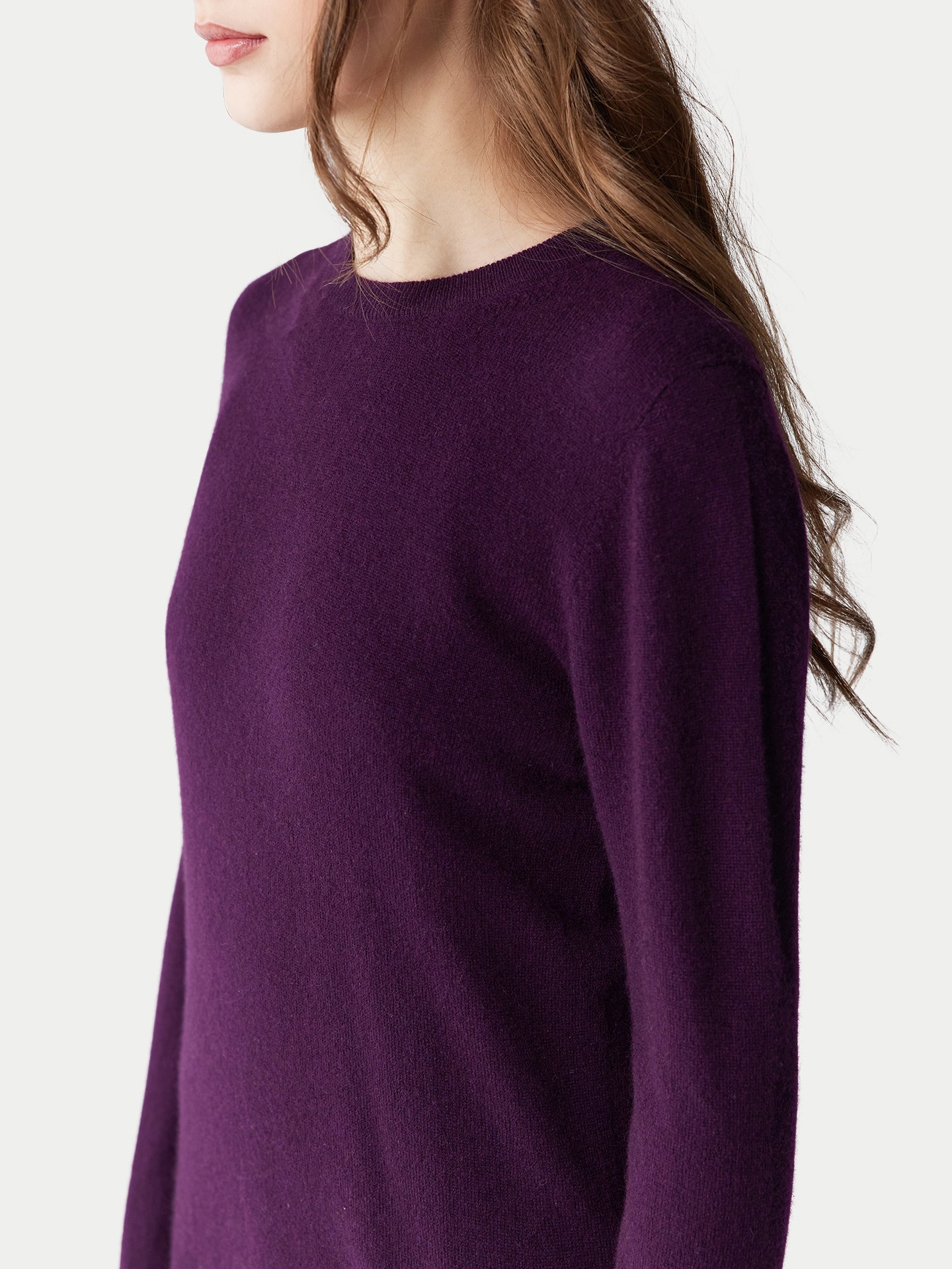 Pull col rond en cachemire Essential pour femmes