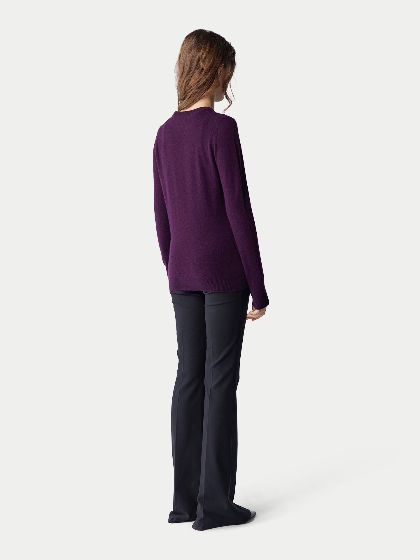 Pull col rond en cachemire Essential pour femmes