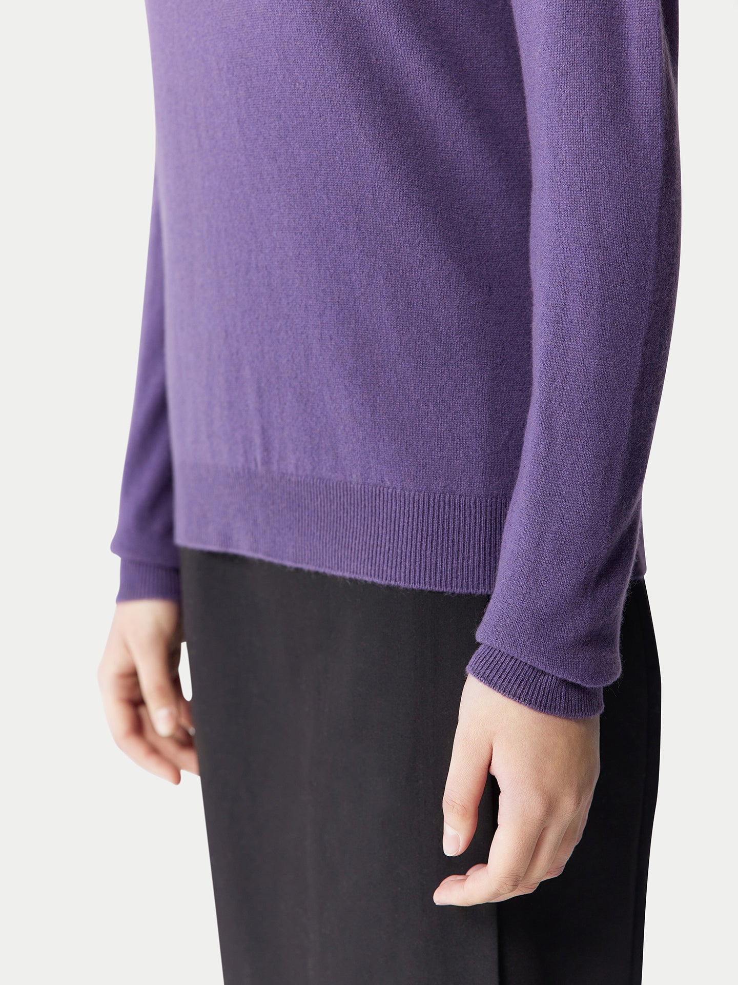 Pull col rond en cachemire Essential pour femmes
