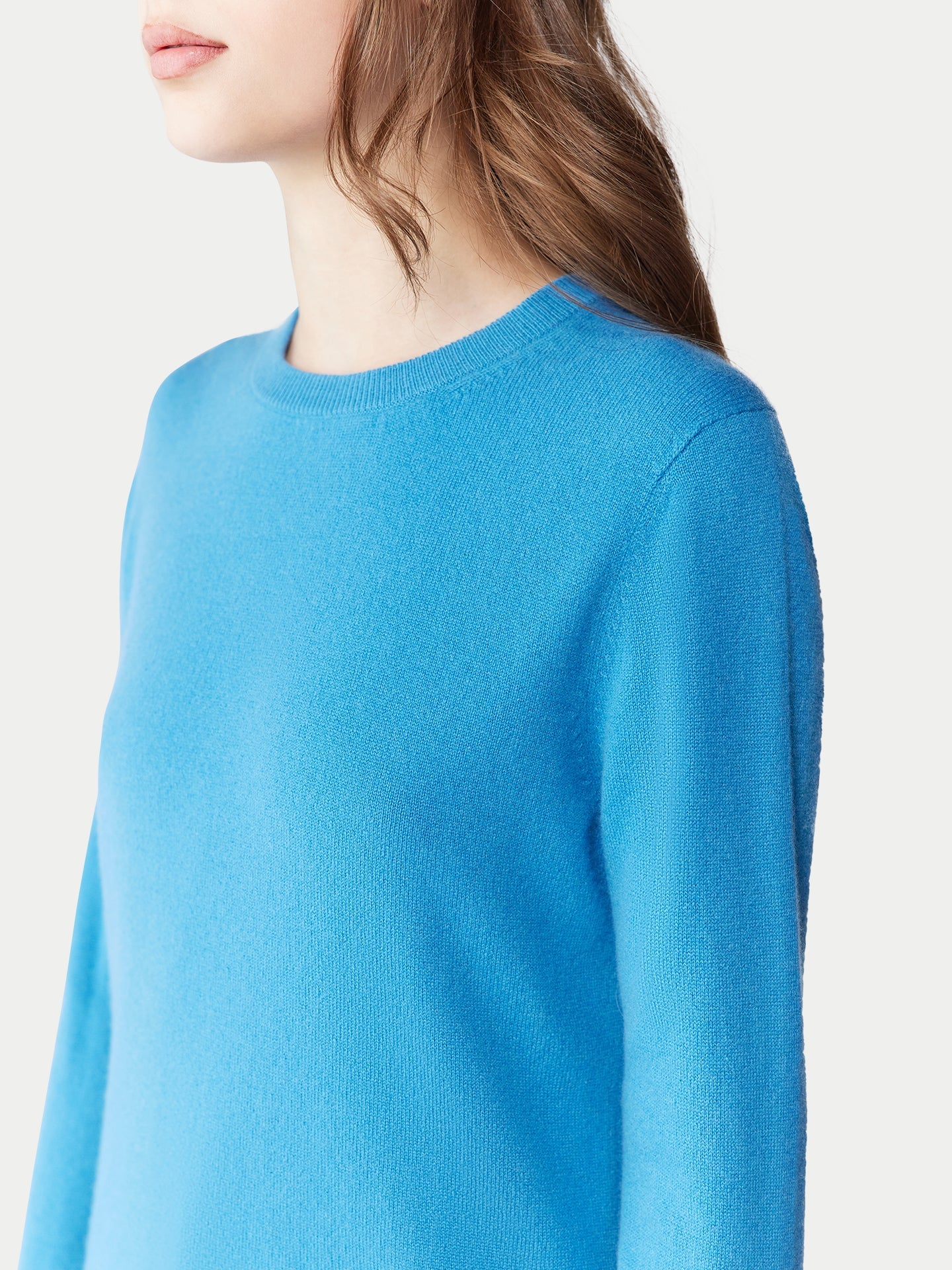 Pull col rond en cachemire pour femmes