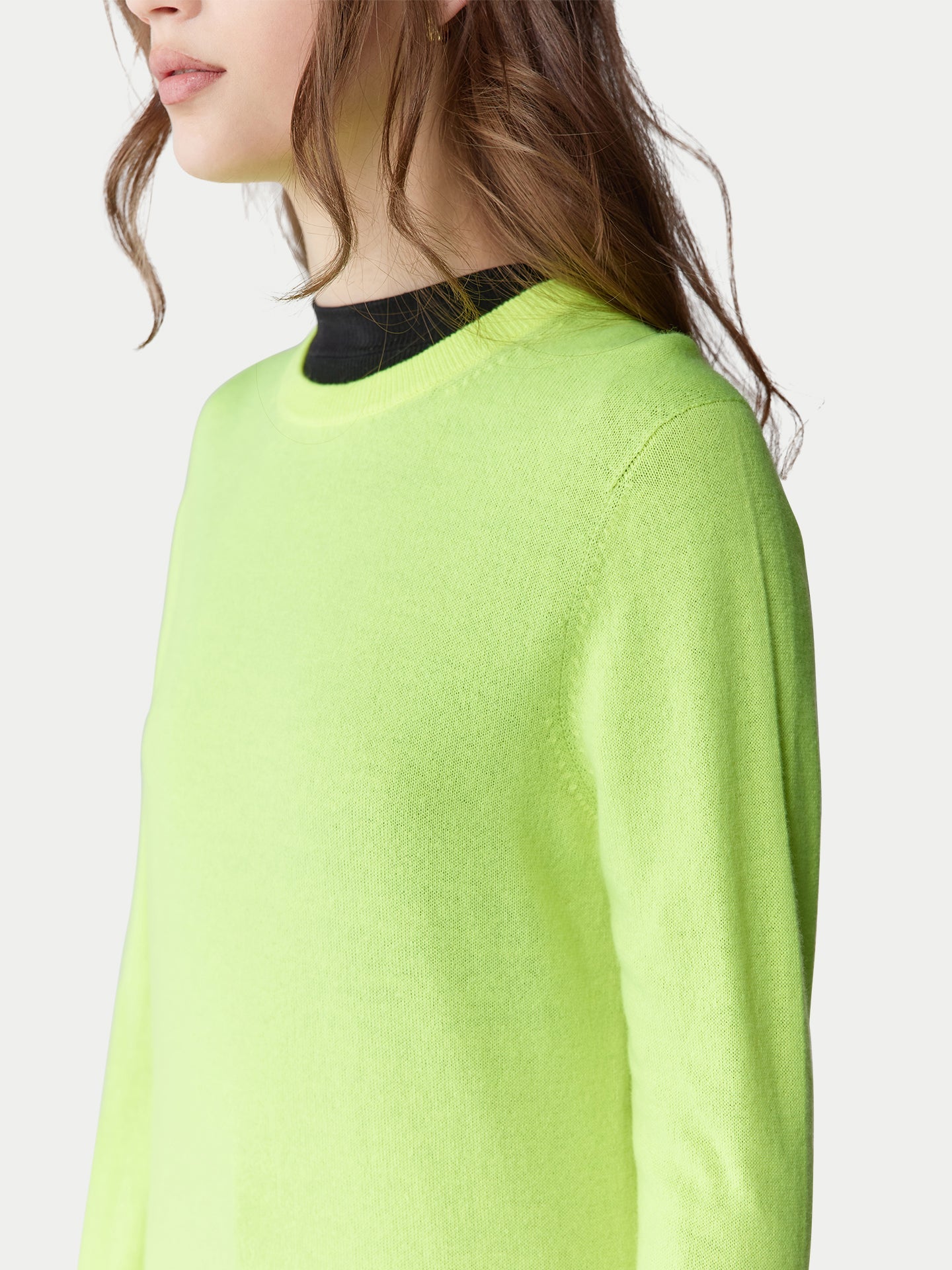 Pull col rond en cachemire pour femmes