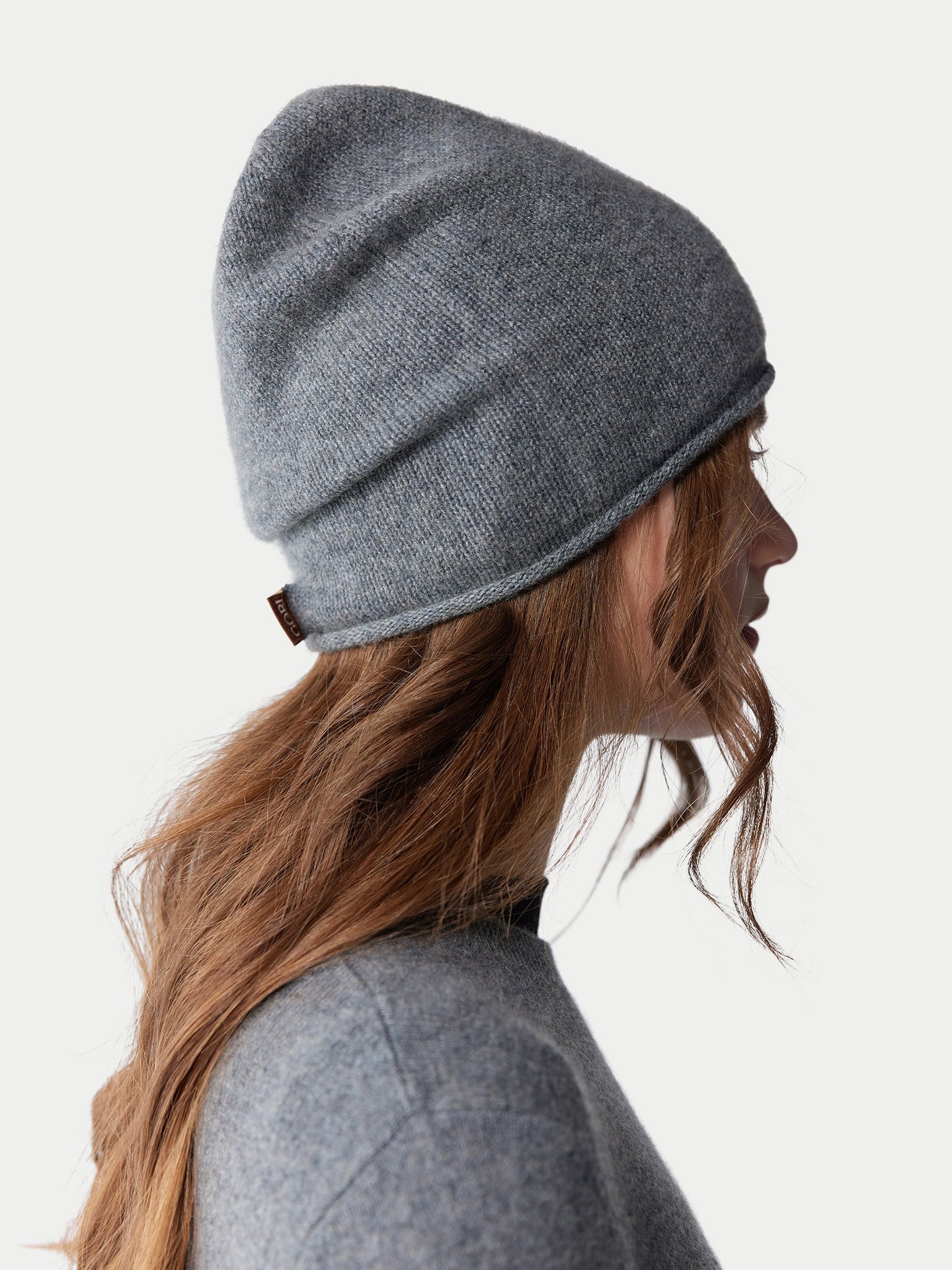 Ensemble pull et bonnet en cachemire