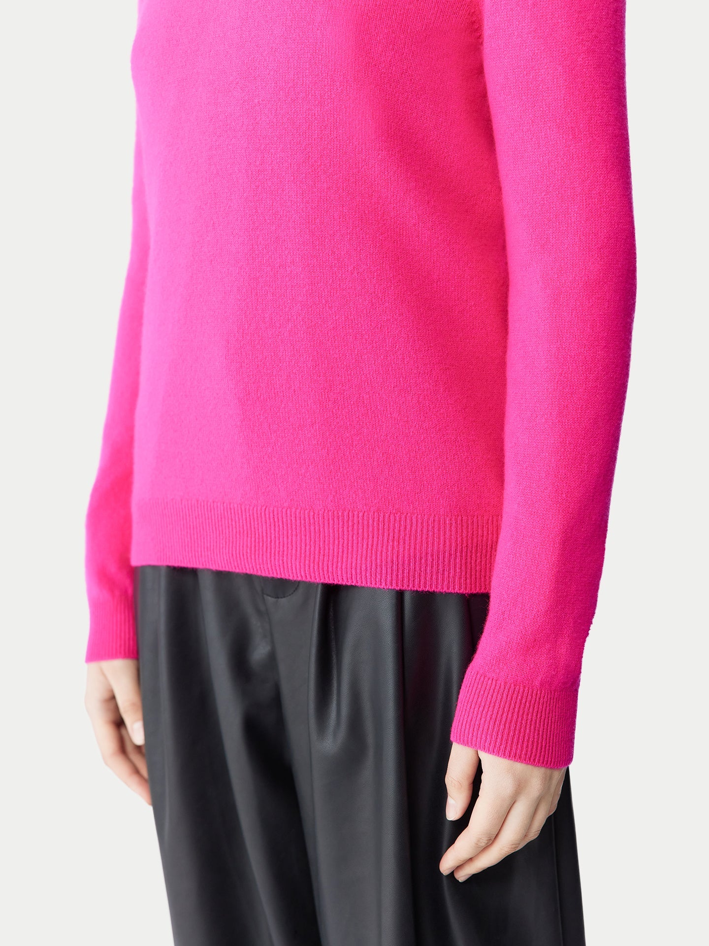 Ensemble pull et bonnet en cachemire