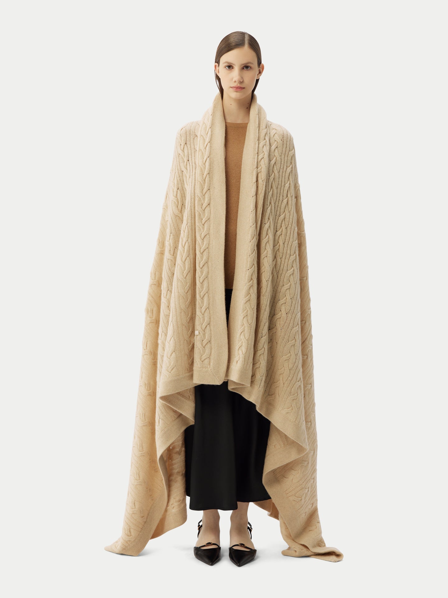 Couverture en cachemire Couleur Organique