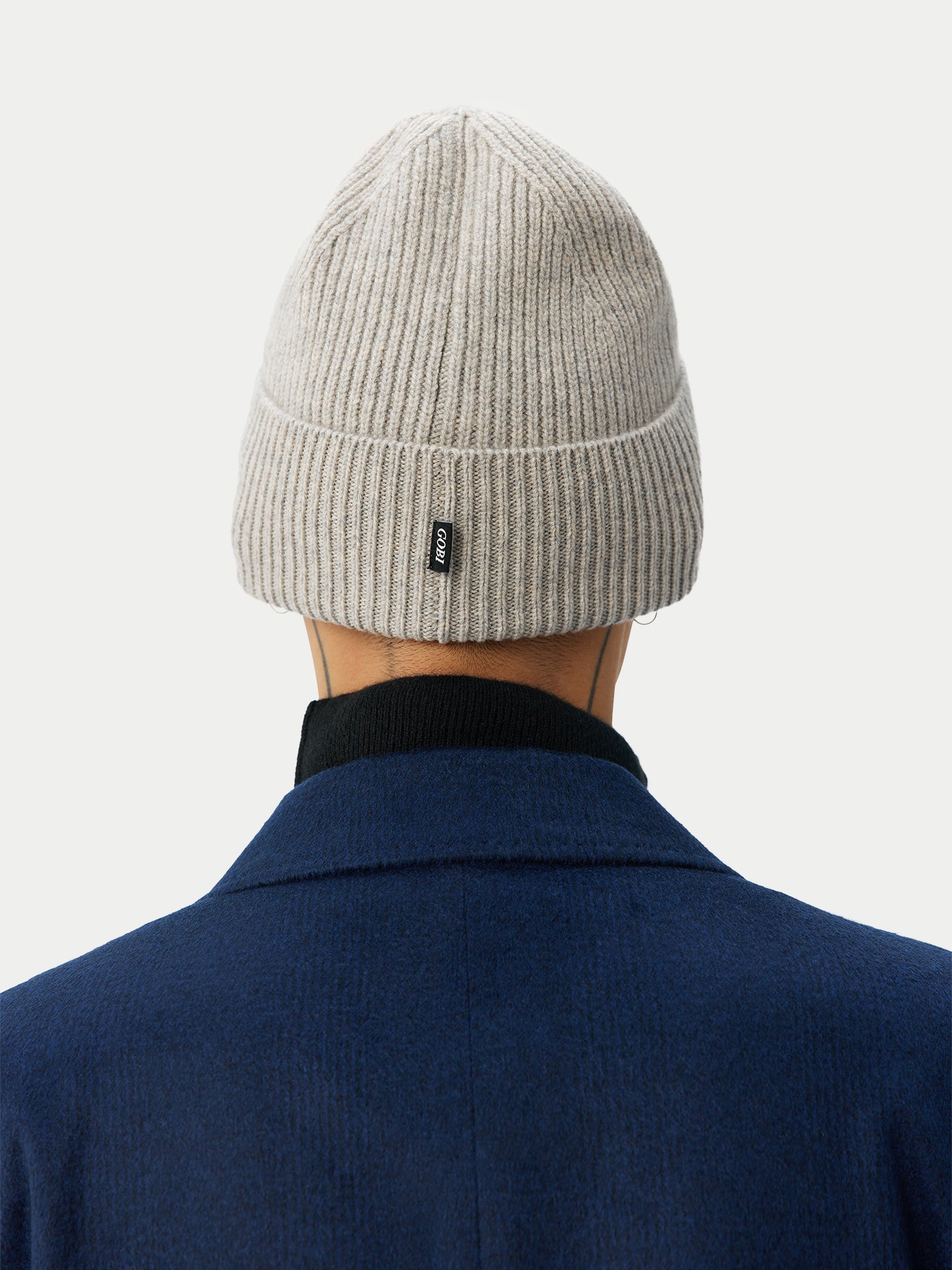 Bonnet en cachemire pour homme Gris - Gobi Cashmere