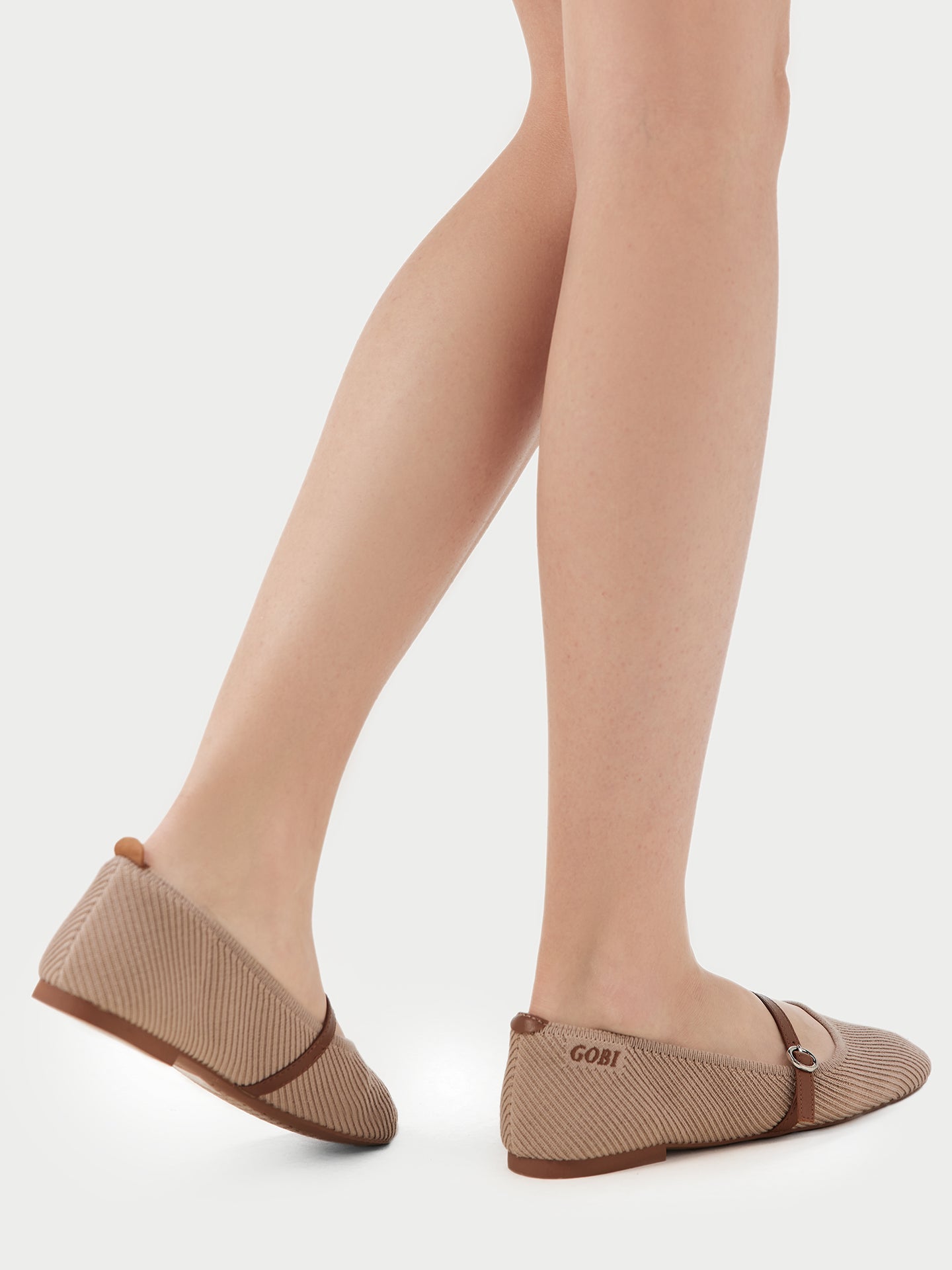 Ballerines en laine et cachemire | GOBI Cashmere