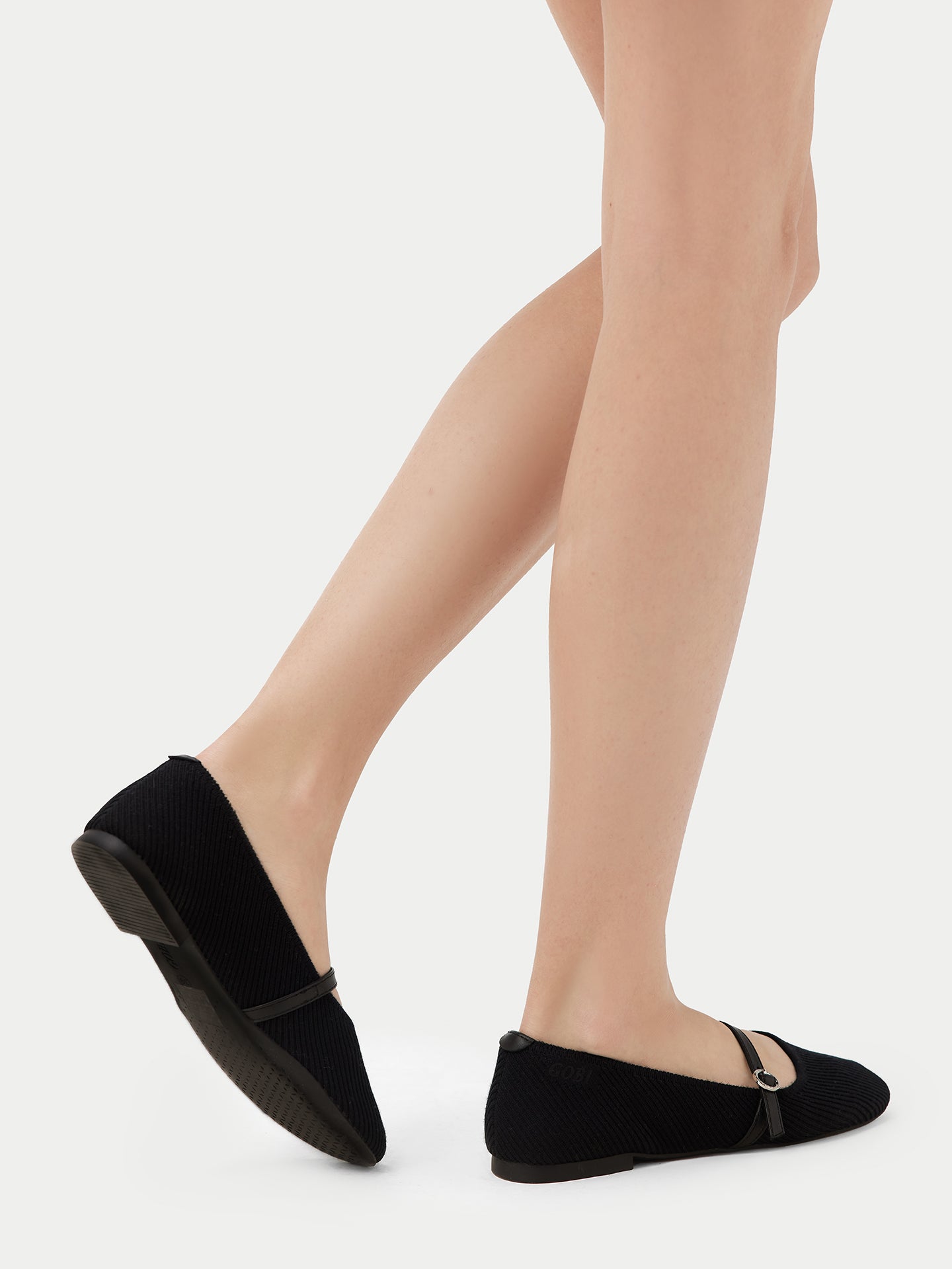 Ballerines en laine et cachemire | GOBI Cashmere