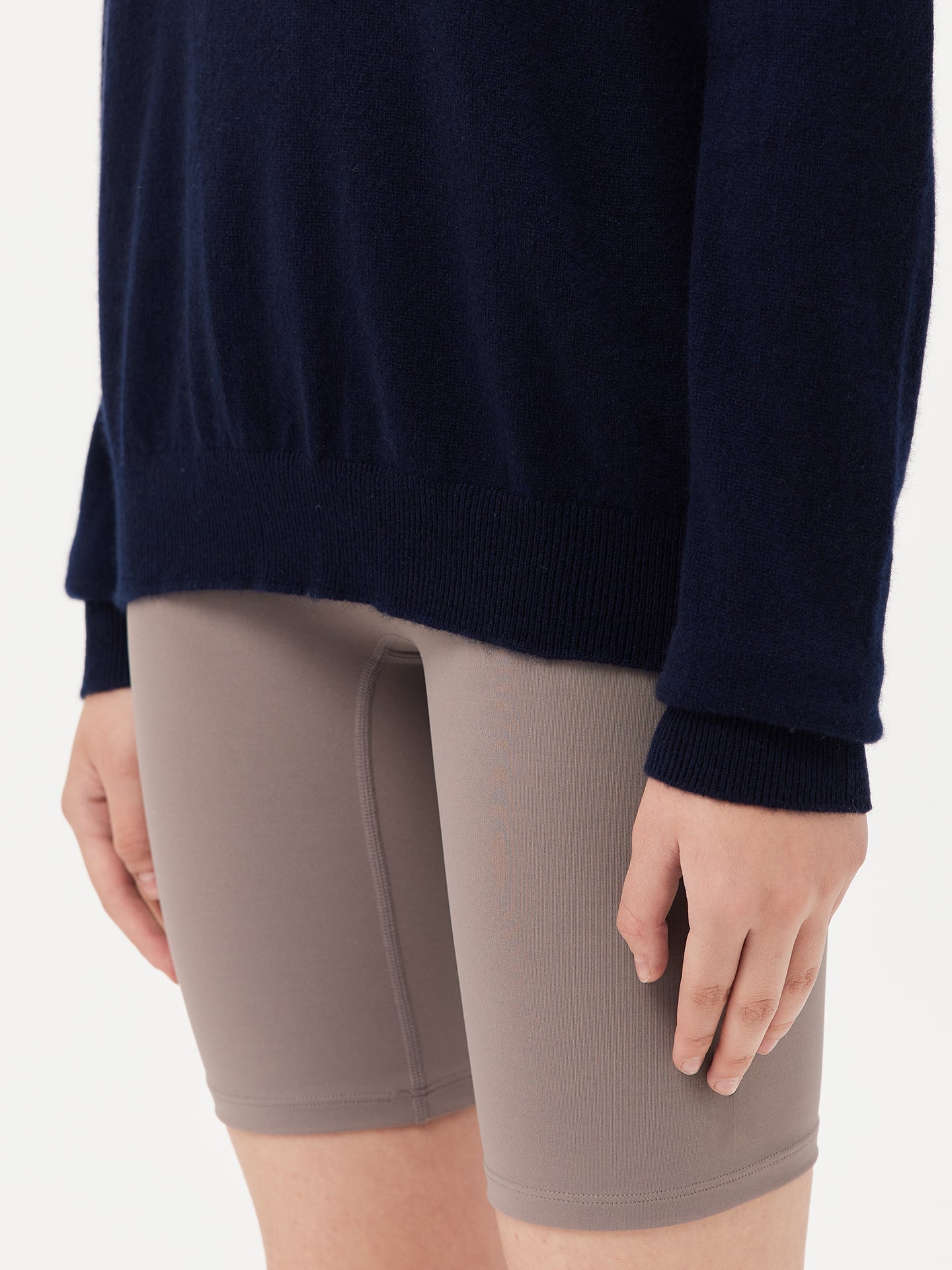Pull col rond en Cachemire pour femmes Marin - Gobi Cashmere