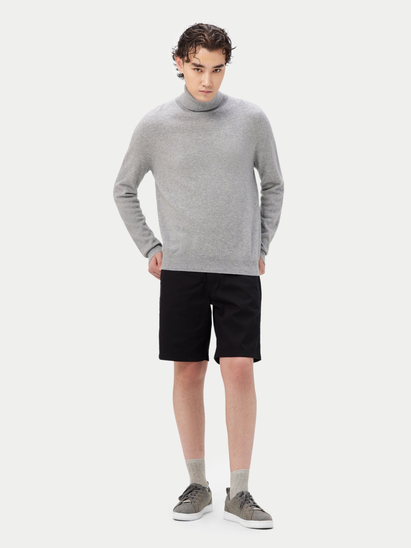 Col roulé homme en cachemire pour hommes - Gobi Cashmere
