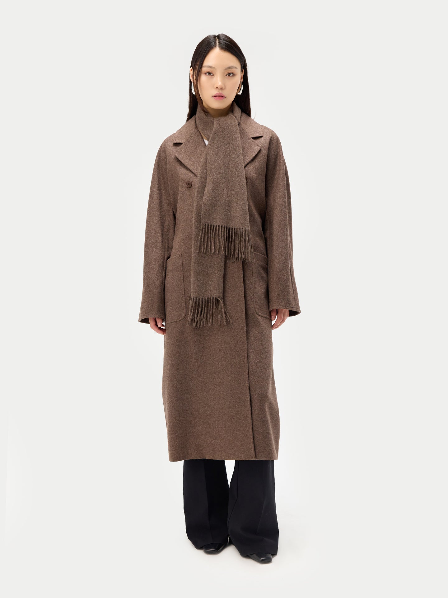 Set Manteau & Echarpe Femme