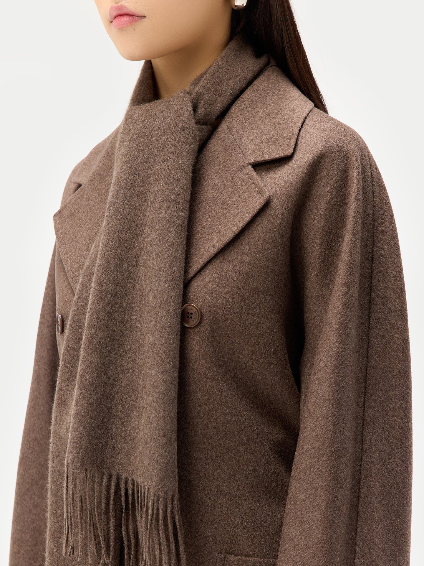 Set Manteau & Echarpe Femme