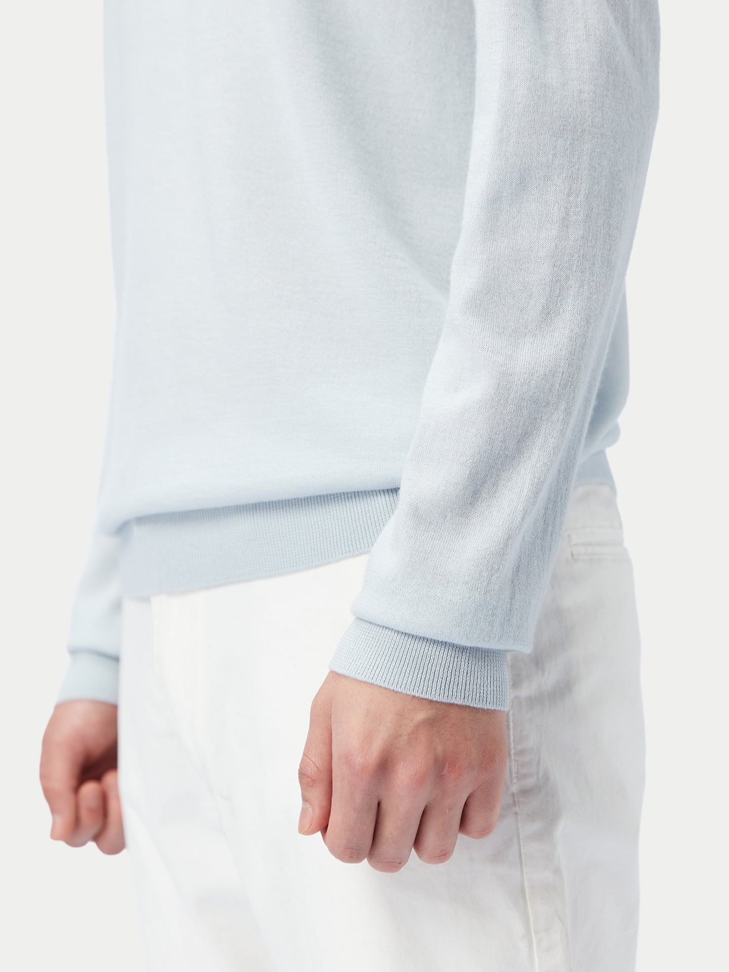 Polo en soie et cachemire pour hommes | GOBI Cashmere