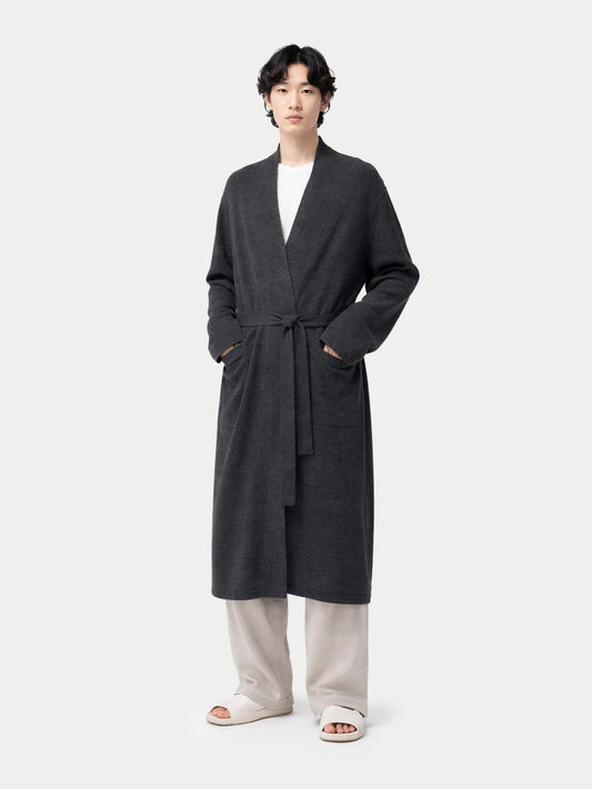 Robe de chambre en cachemire pour hommes
