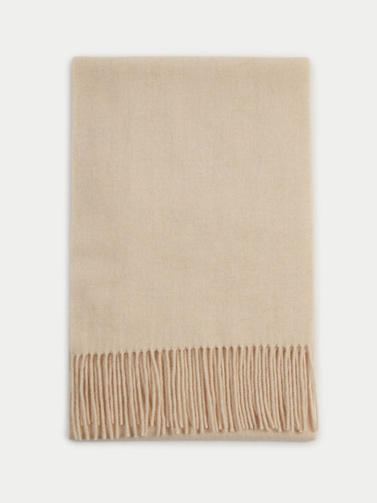 Écharpe avec franges en cachemire pour unisex - Gobi Cashmere 