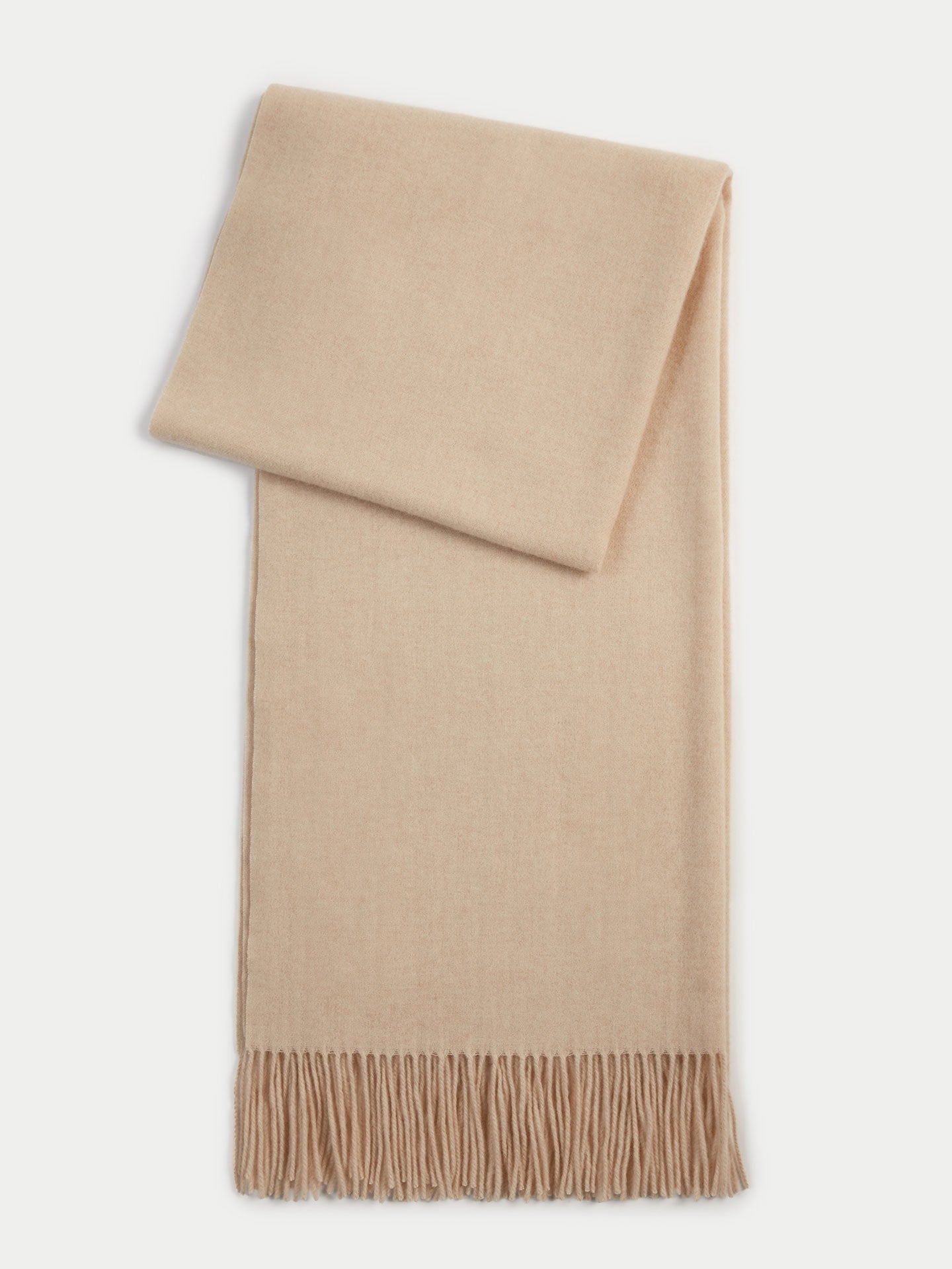 Écharpe tissée en Cachemire pour femmes taupe - Gobi Cashmere