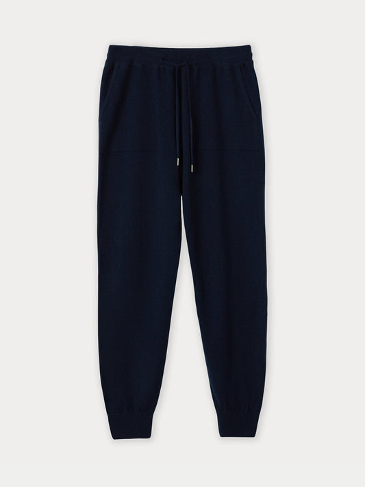 Jogging femme en Cachemire pour femmes Marin - Gobi Cashmere