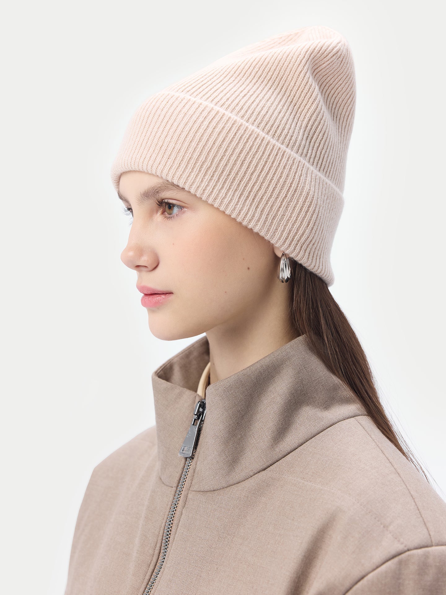 Bonnet tricoté 100% cachemire unisexe | GOBI Cashmere