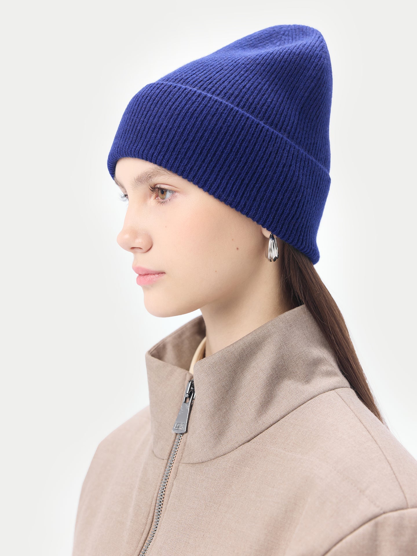 Bonnet tricoté 100% cachemire unisexe | GOBI Cashmere