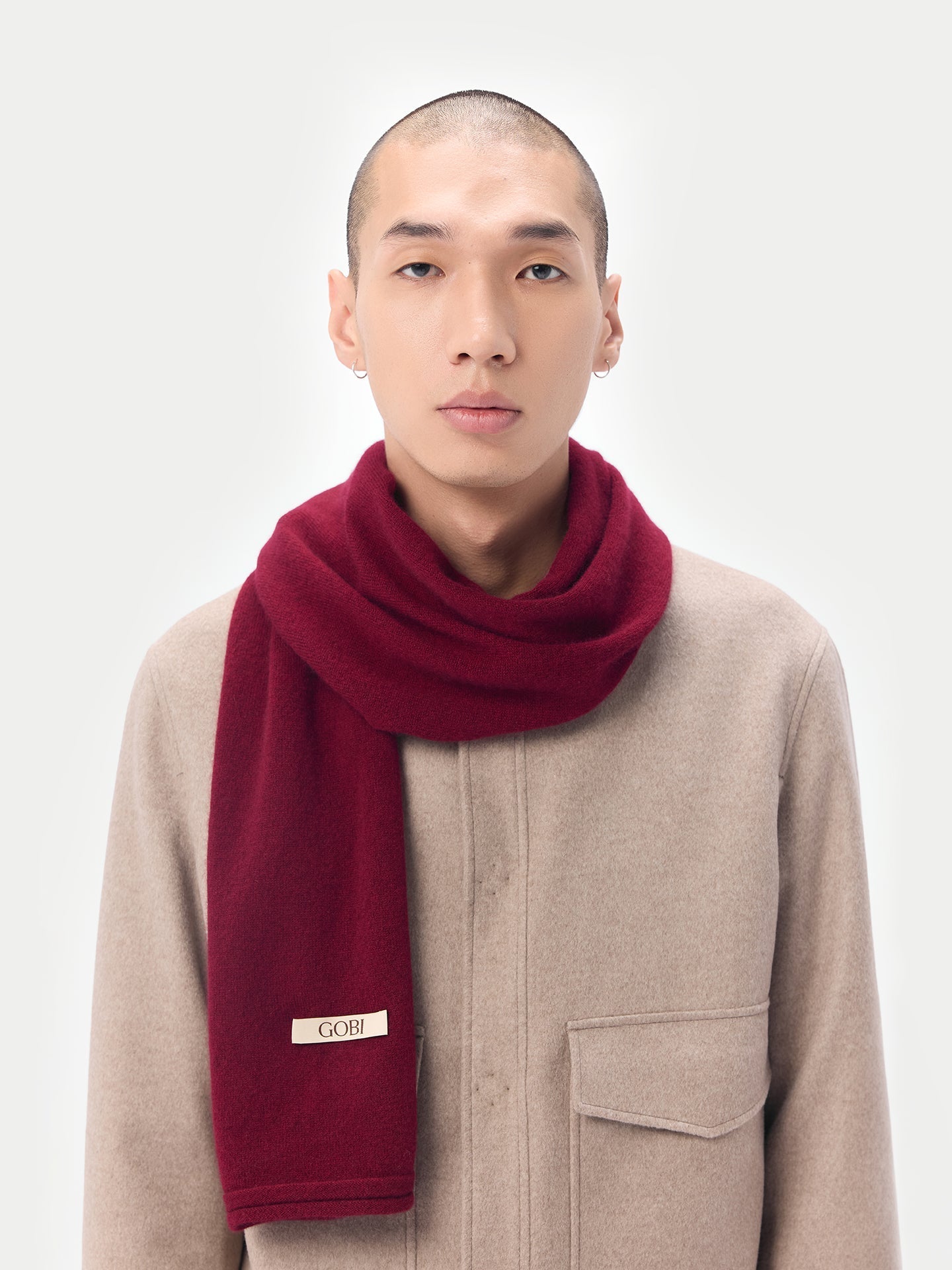 Écharpe en jersey de cachemire unisexe | GOBI Cashmere