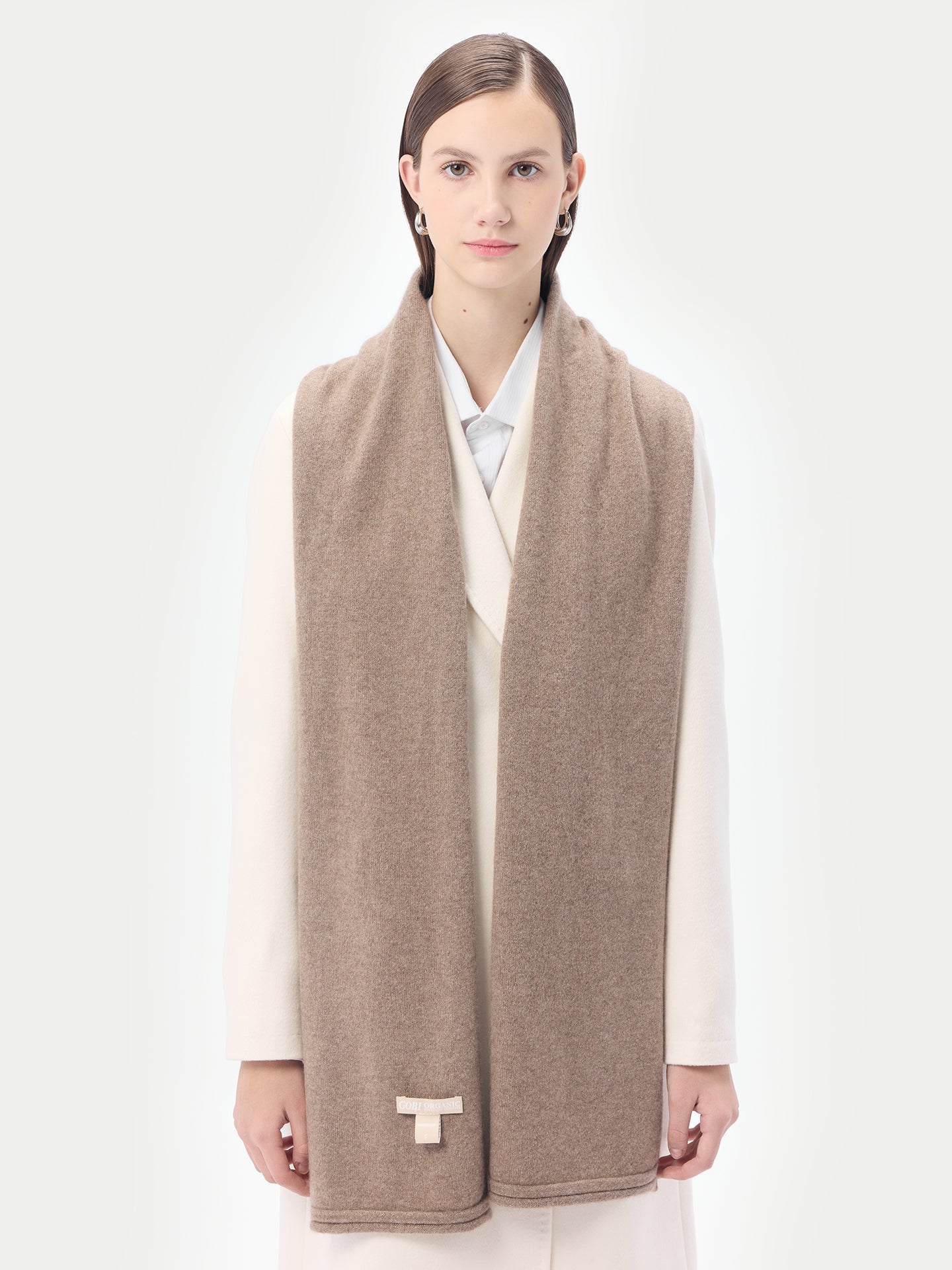 Écharpe en jersey de cachemire unisexe | GOBI Cashmere