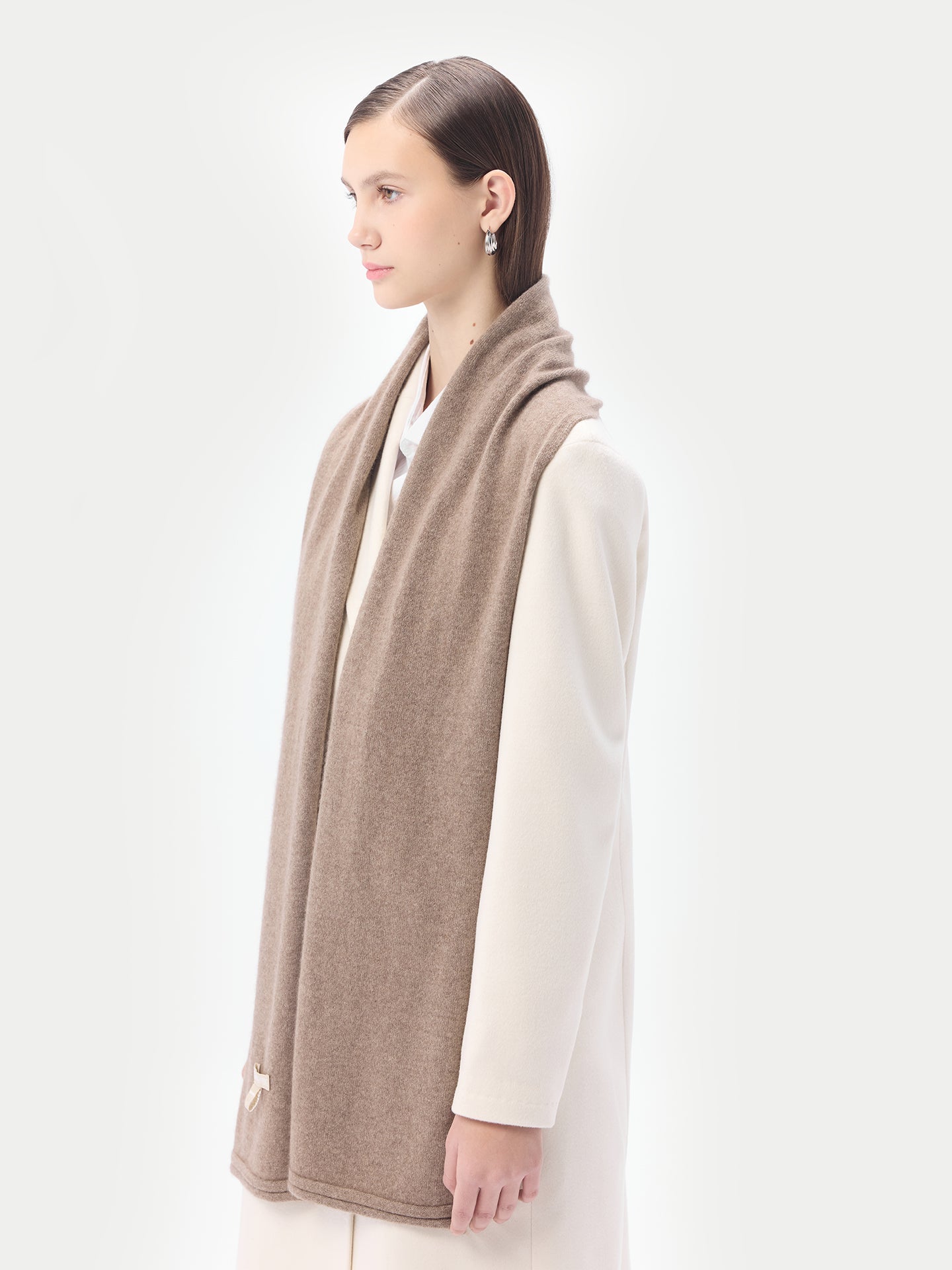 Écharpe en jersey de cachemire unisexe | GOBI Cashmere