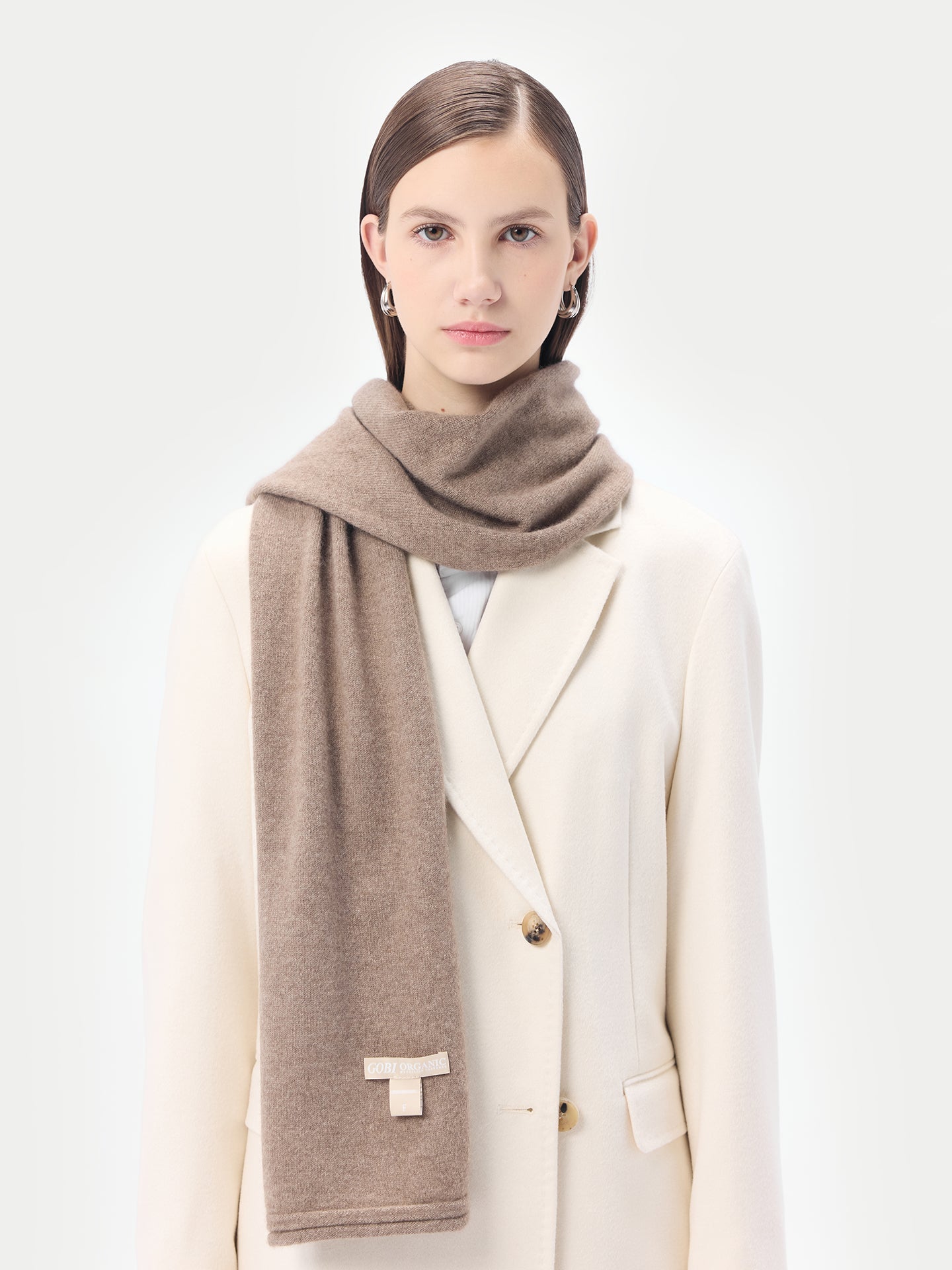 Écharpe en jersey de cachemire unisexe | GOBI Cashmere