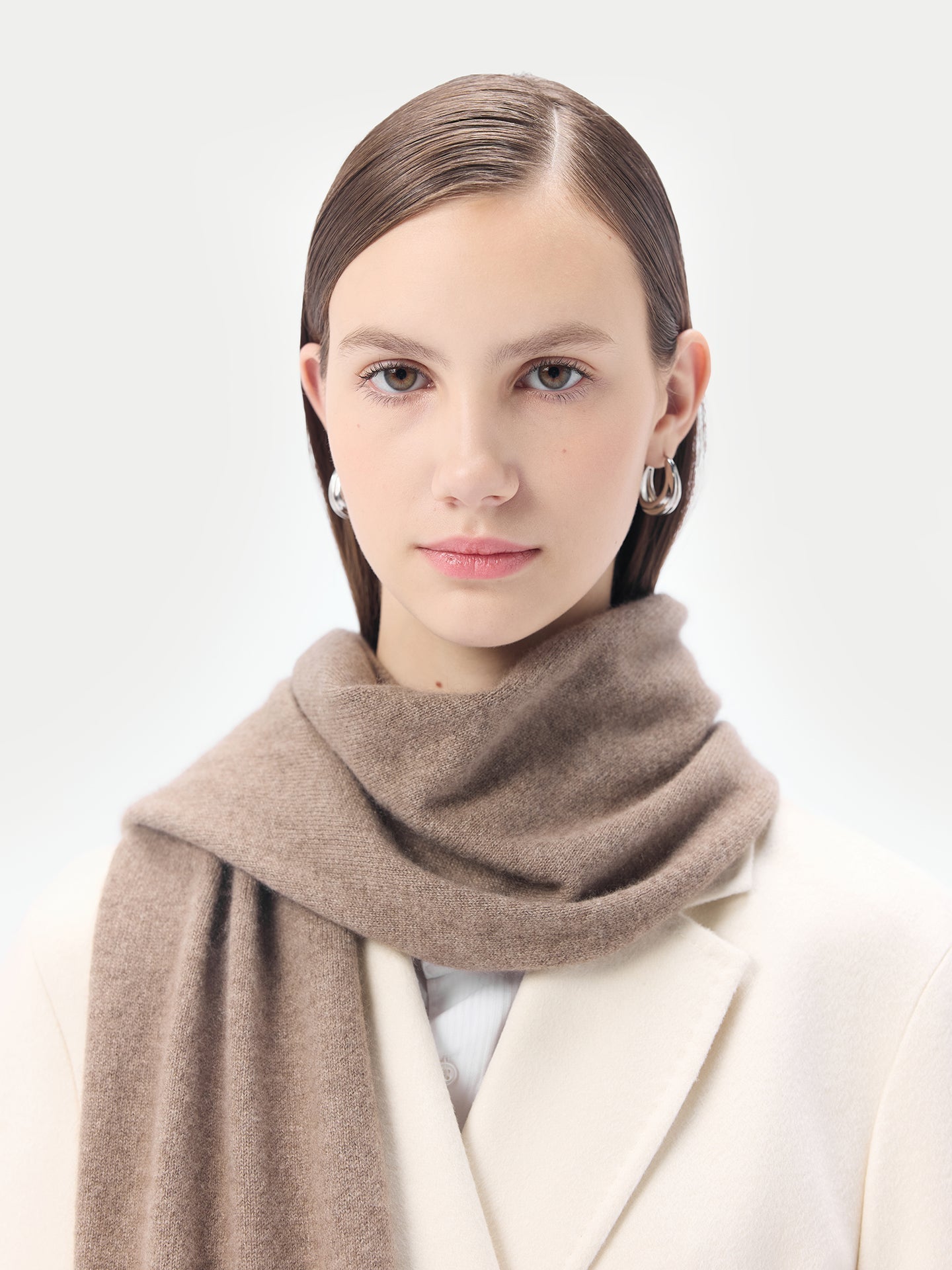 Écharpe en jersey de cachemire unisexe | GOBI Cashmere