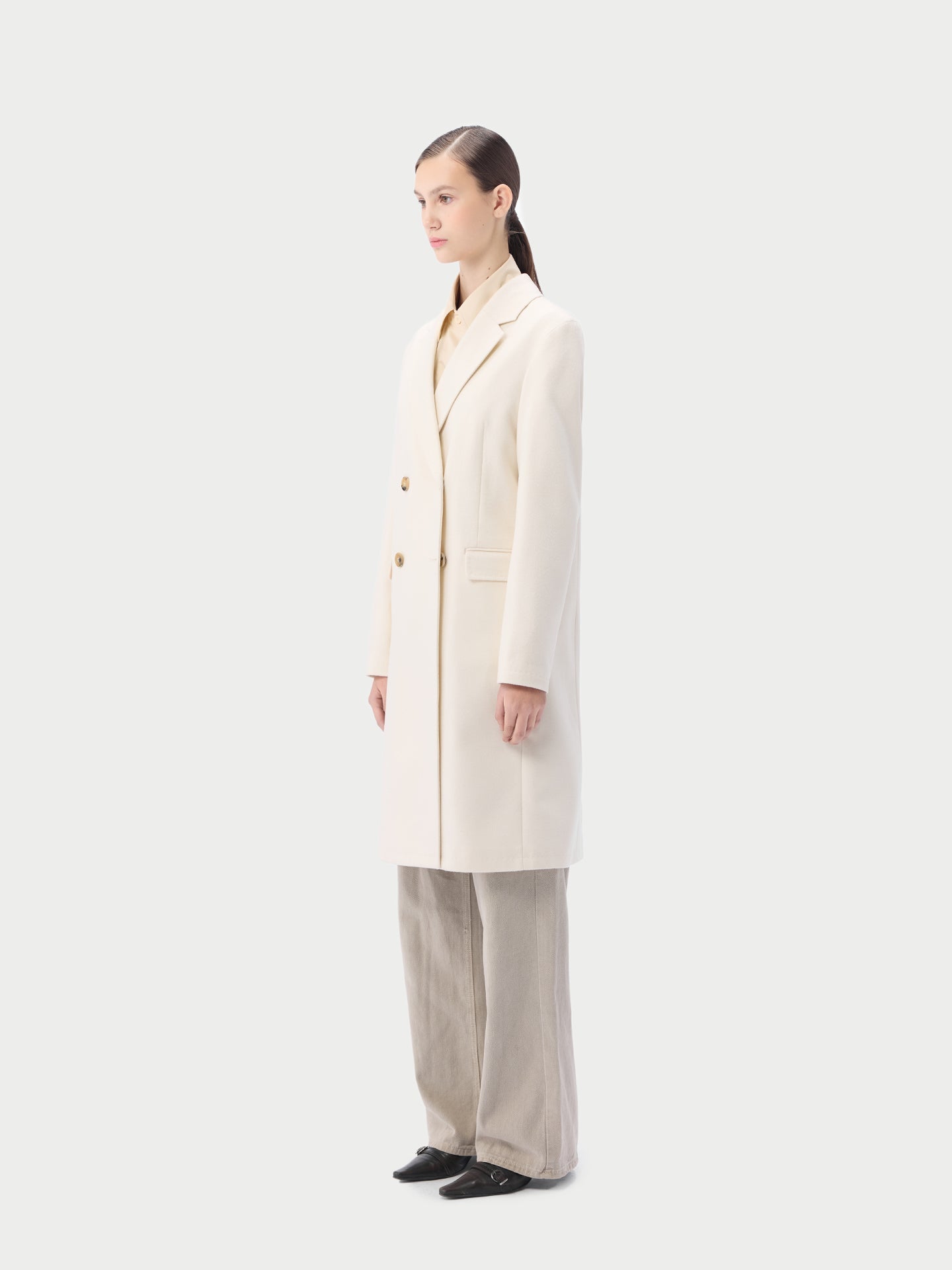 Manteau en cachemire mi-long - Gobi Cashmere