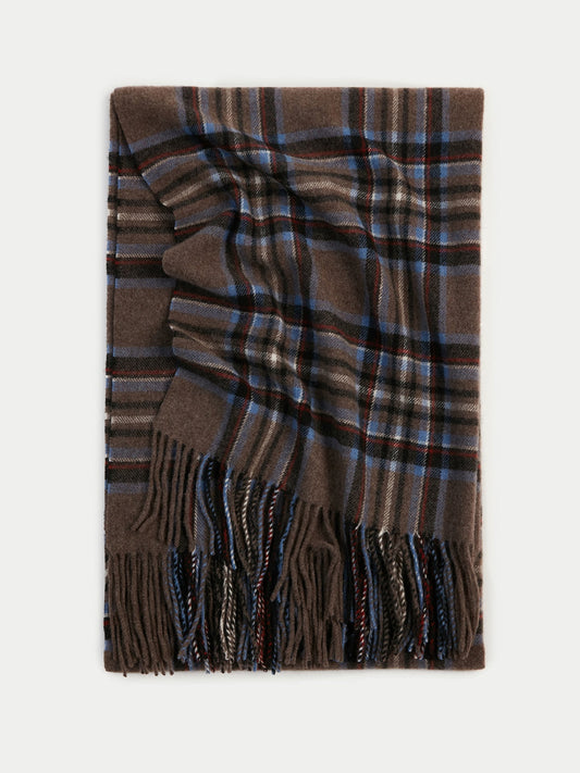 Écharpe tissée en Cachemire pour femmes Blanc - Gobi Cashmere