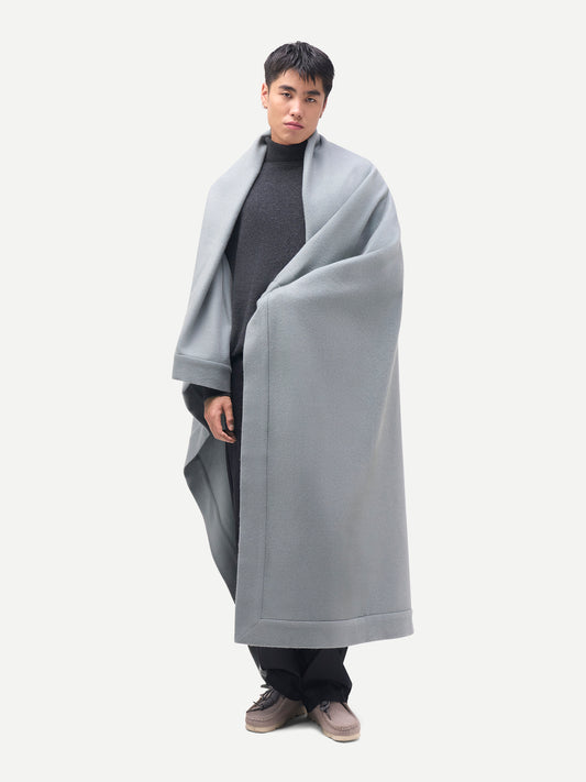 Plaid en cachemire tissé