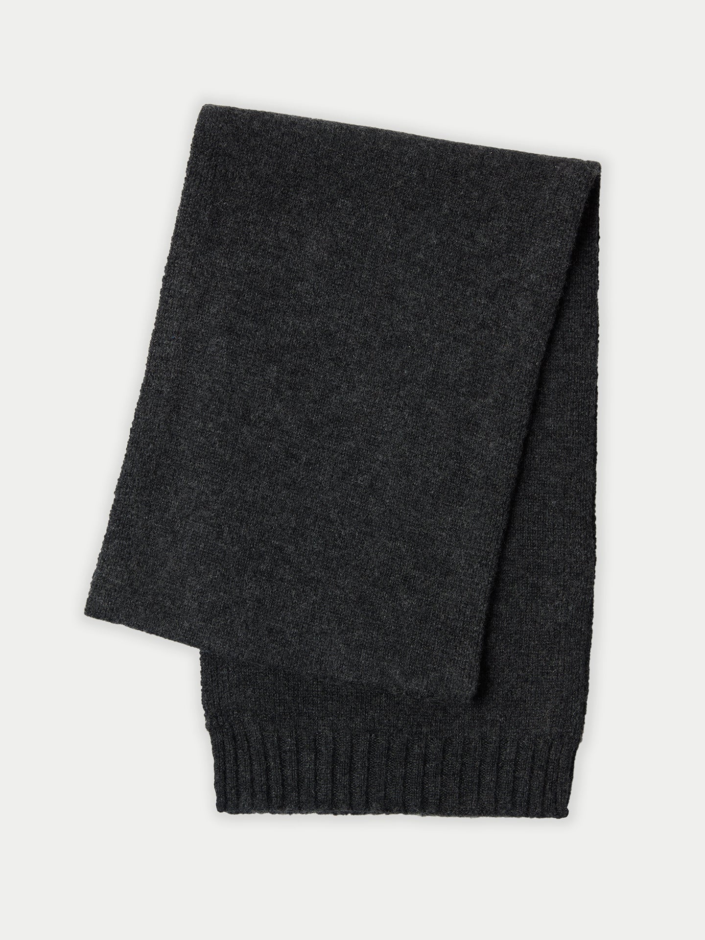 Écharpe tricotée en cachemire pour enfants Gris - Gobi Cashmere