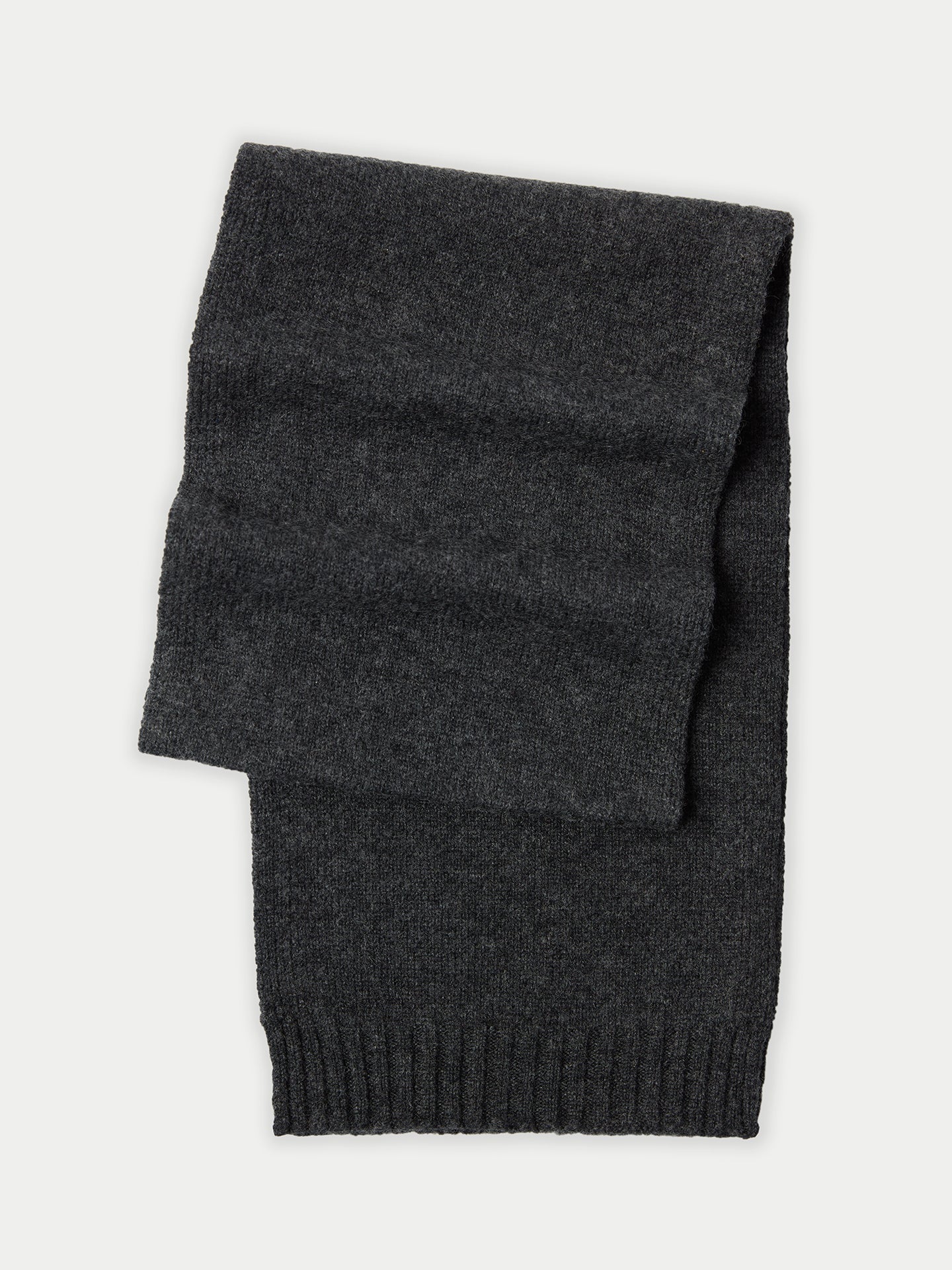 Écharpe tricotée en cachemire pour enfants Gris - Gobi Cashmere