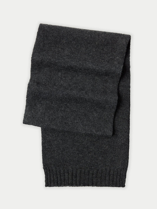 Écharpe tricotée en cachemire pour enfants Gris - Gobi Cashmere