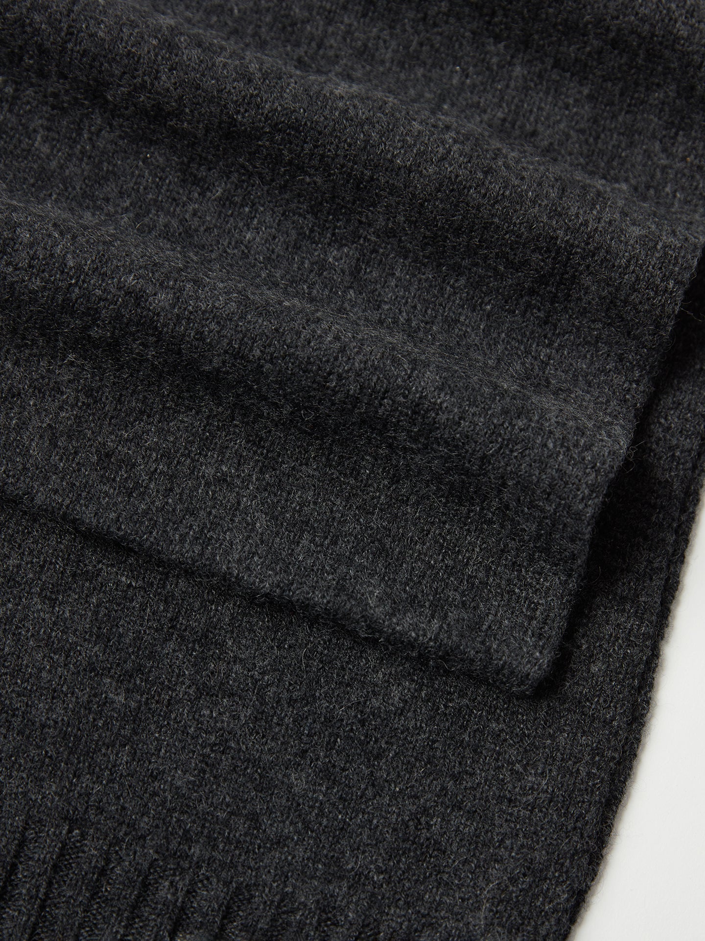 Écharpe tricotée en cachemire pour enfants Gris - Gobi Cashmere