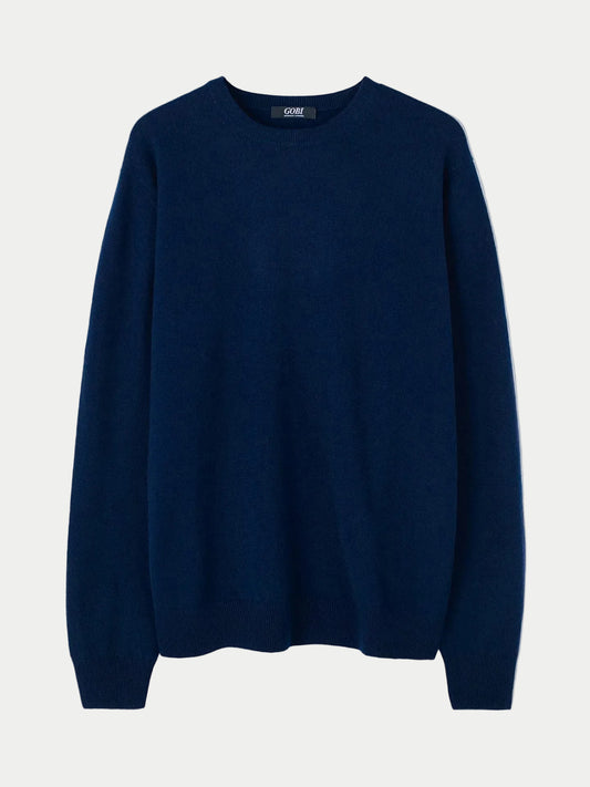 Pull col rond en cachemire Essential pour hommes