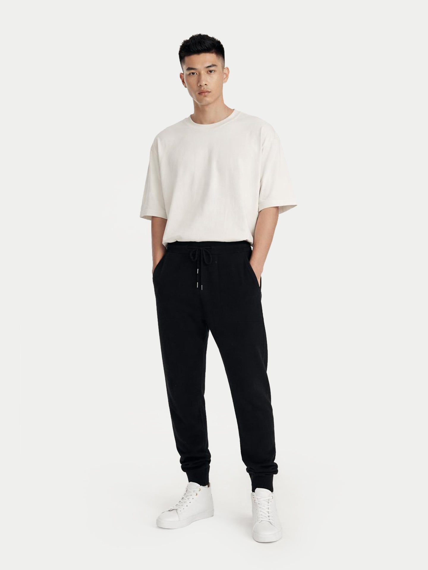 Jogger homme en cachemire