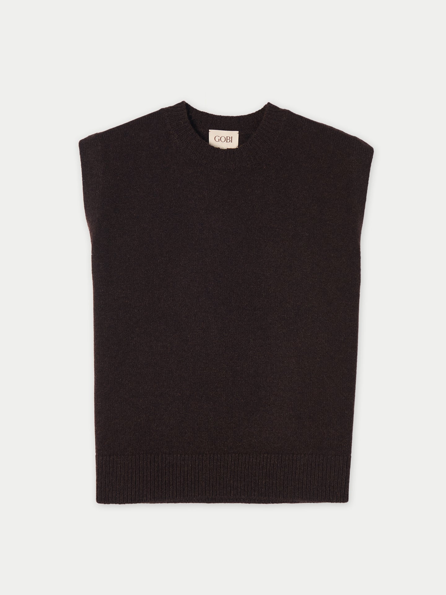 Twin-set femme en cachemire ras-du-cou Couleur Mole| GOBI Cashmere