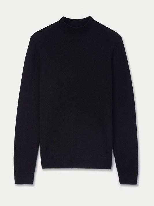 Pull col haut en cachemire Essential pour femmes