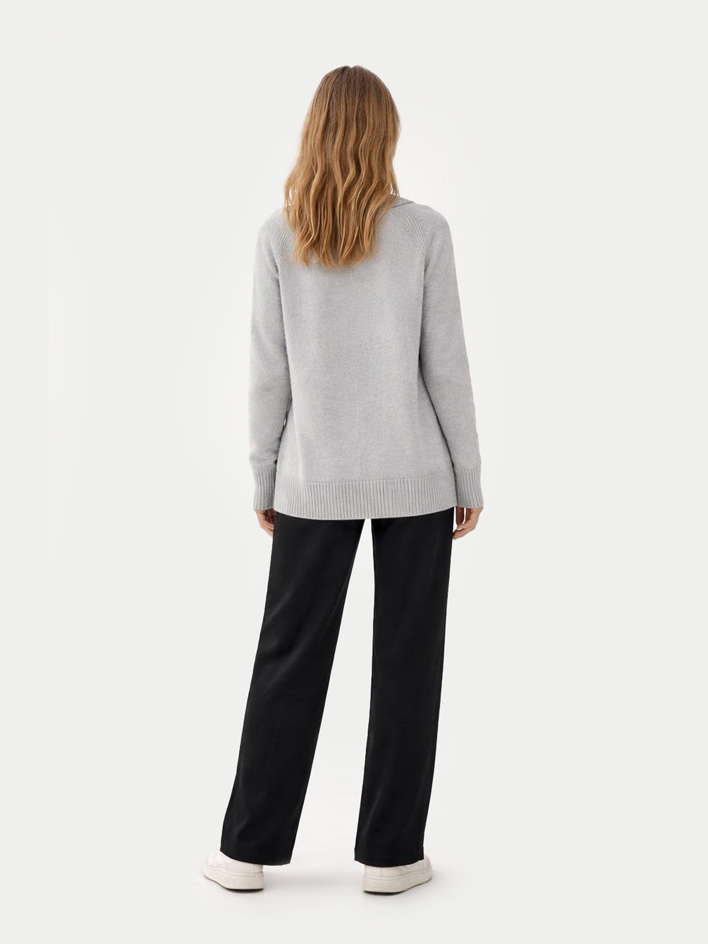 Cardigan en cachemire à la coupe décontractée