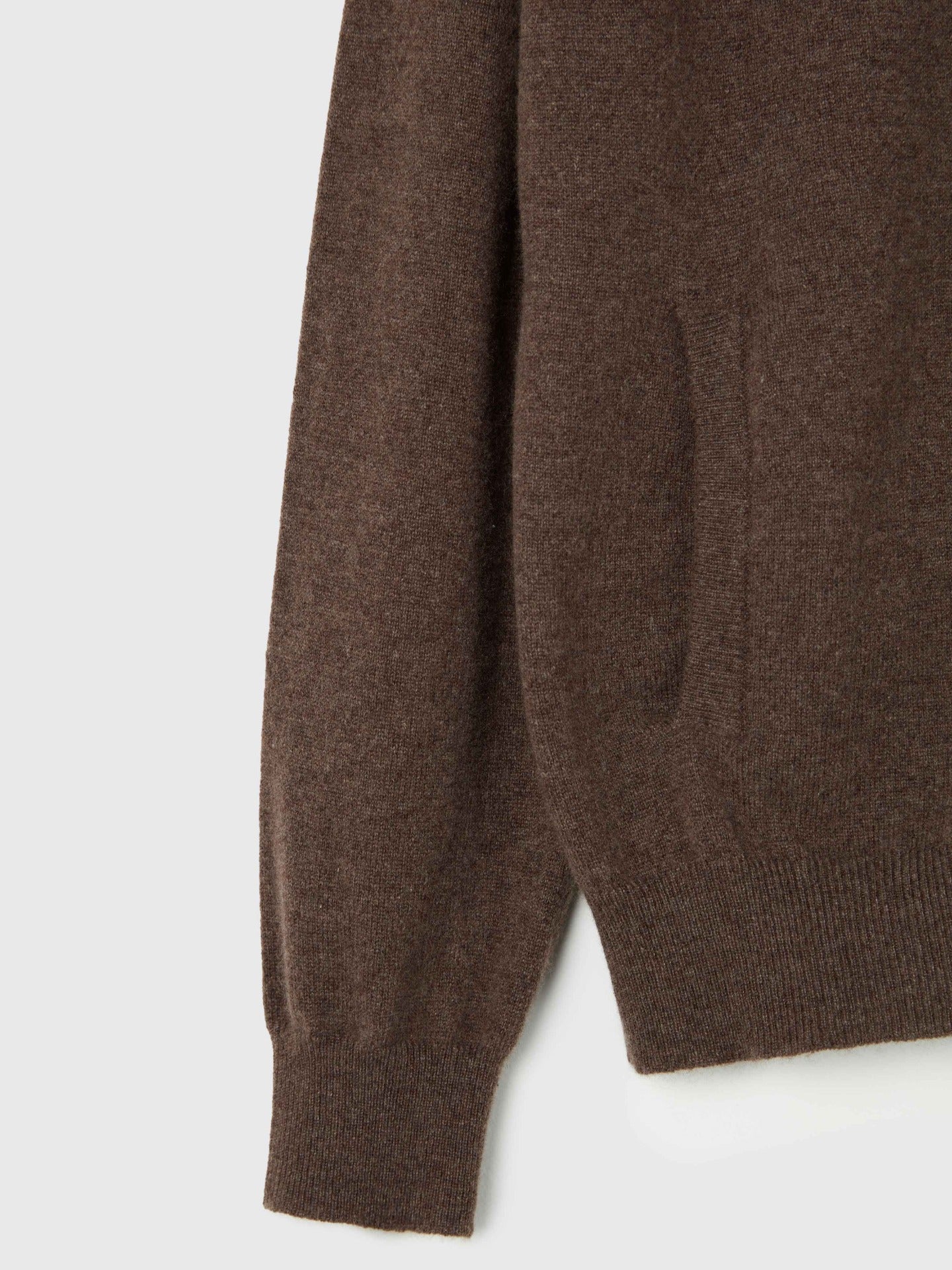 Cardigan à col montant en Cachemire pour hommes Taupe - Gobi Cashmere
