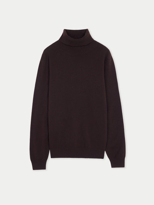 Pull col roulé en cachemire Essential pour hommes