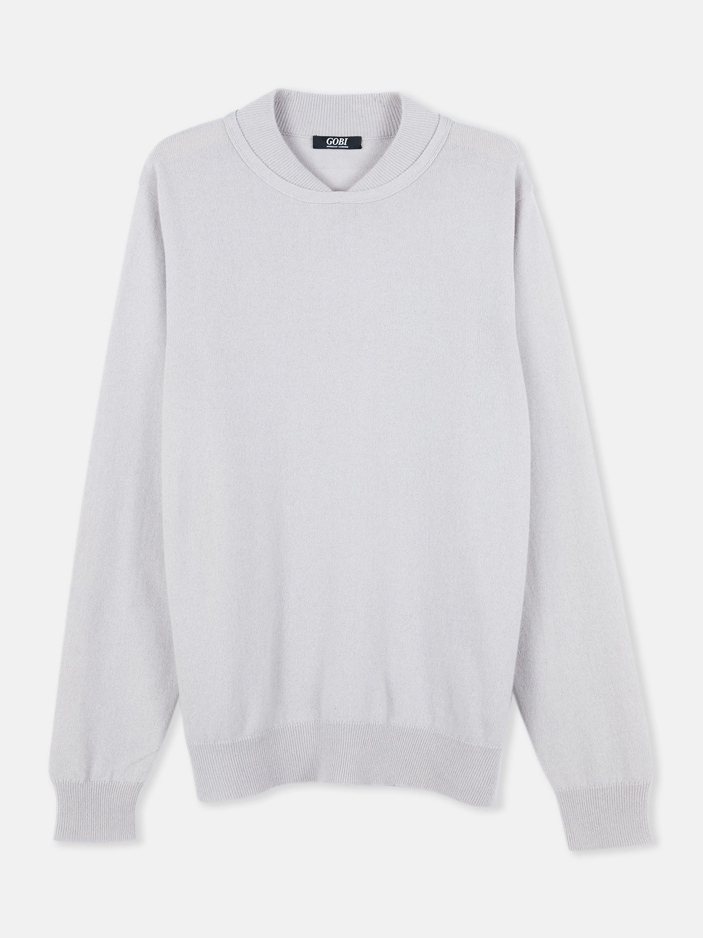 Pull double en cachemire de haute avec encolure | GOBI 