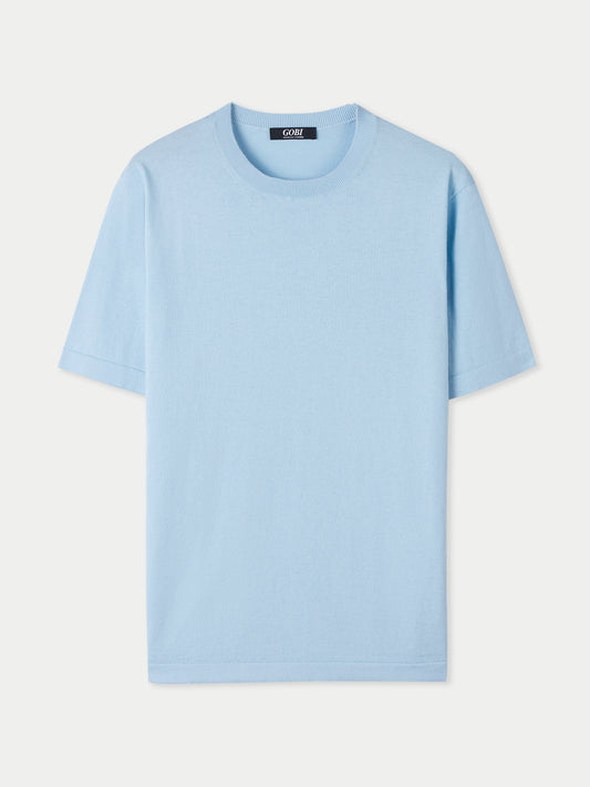 T-shirt hommes coton soie cachemire