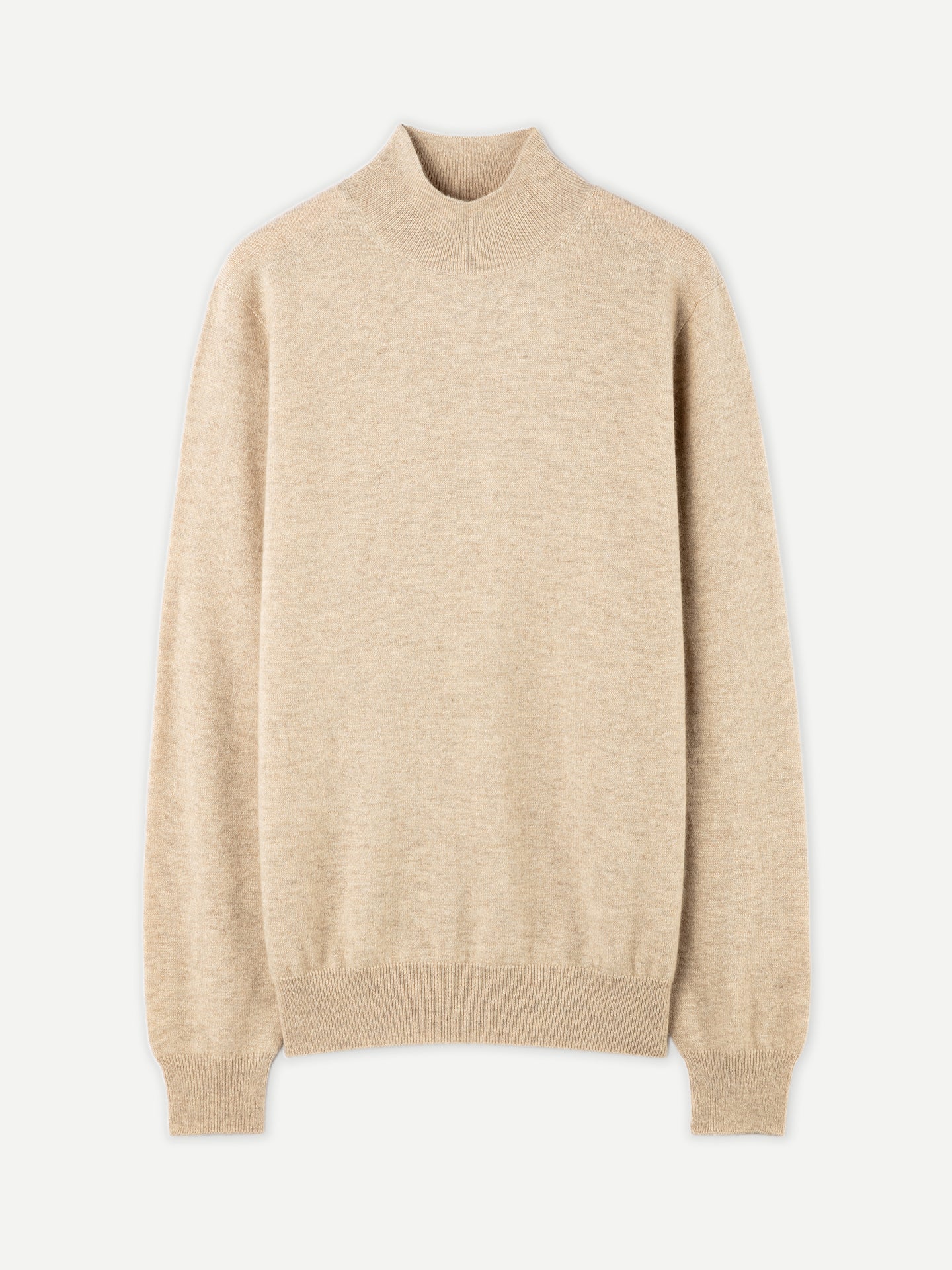 Col haut homme en cachemire Taupe - Gobi Cashmere