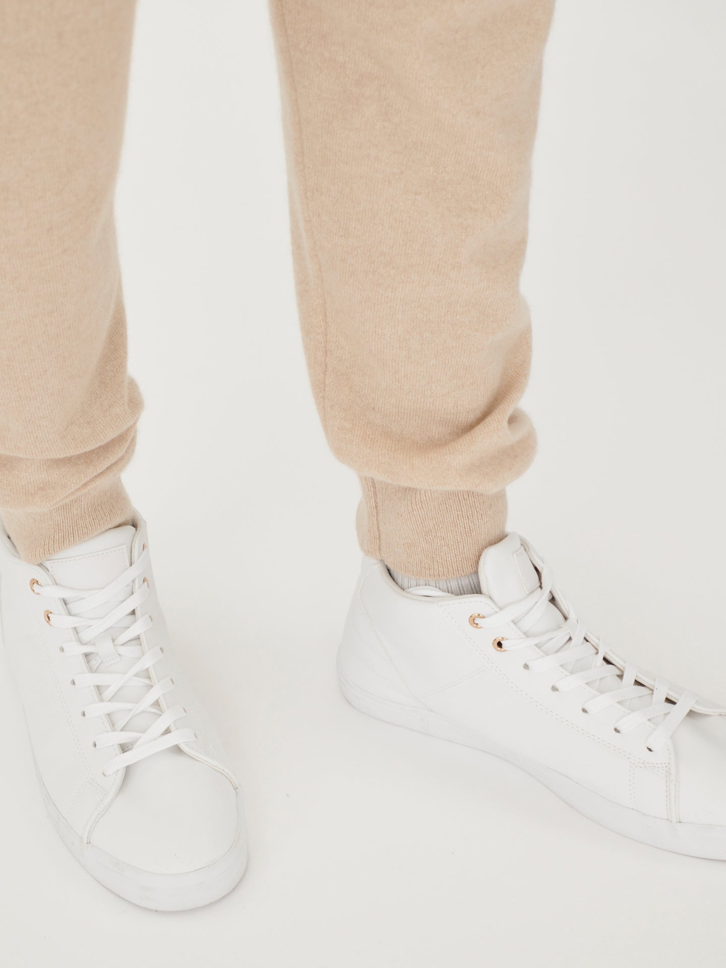 Jogger homme en cachemire Taupe - Gobi Cashmere