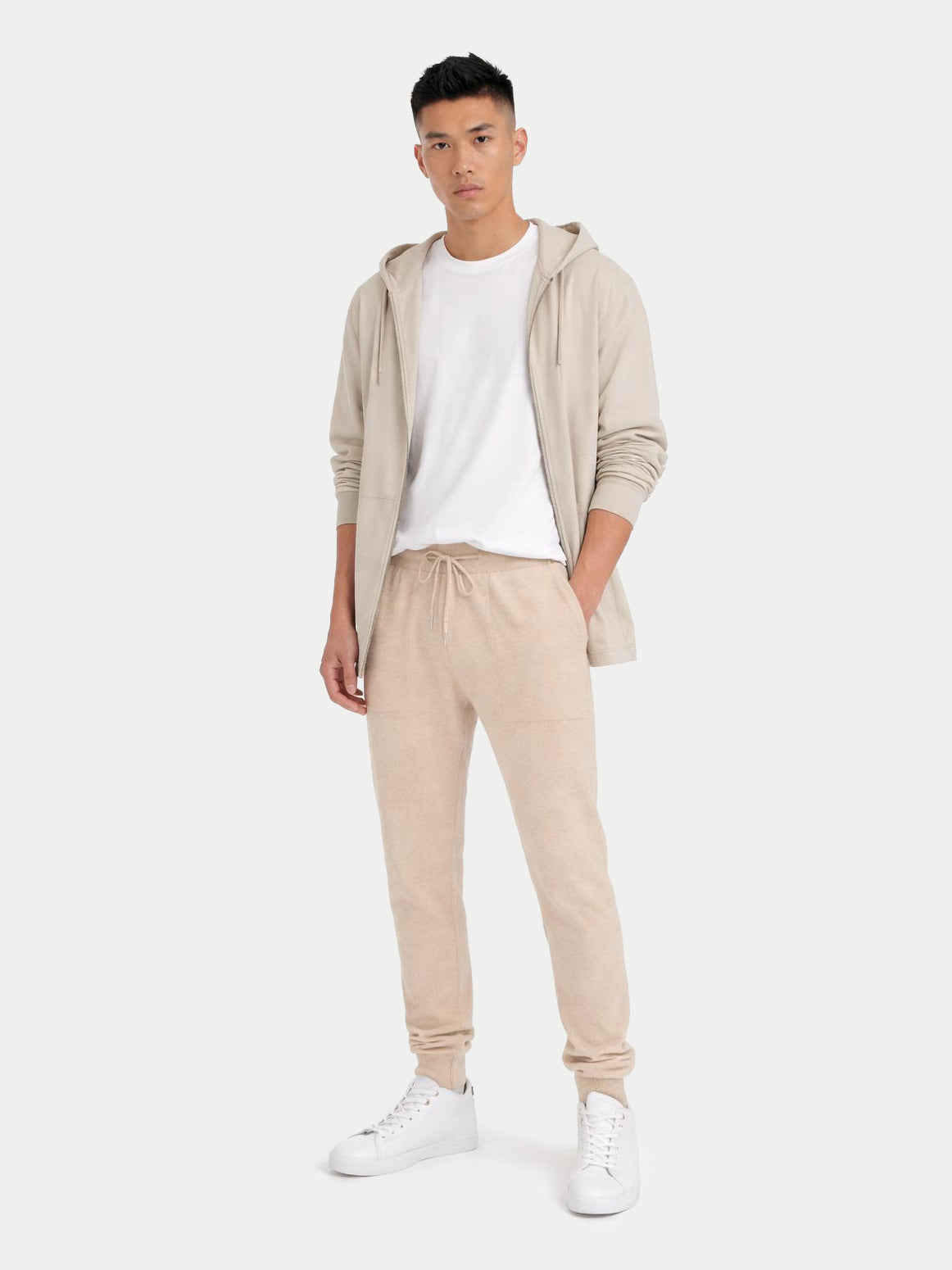 Jogger homme en cachemire Couleur Organique