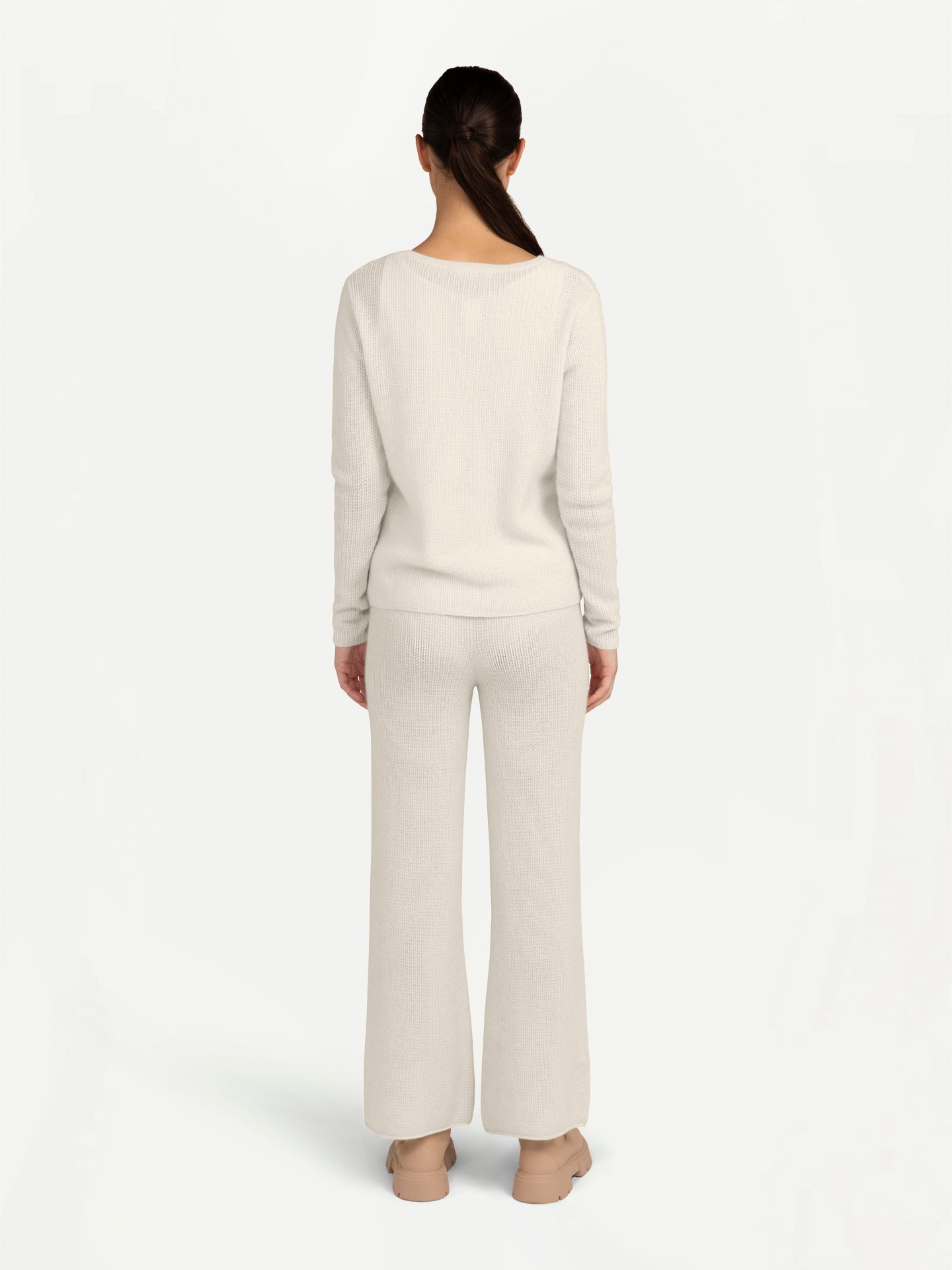 GOBI Pull en cachemire Giorgio Spina Blanc - Gobi Cashmere