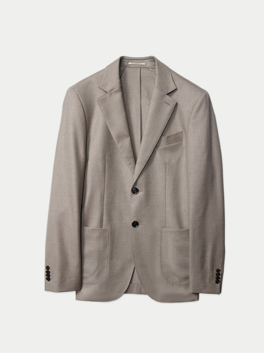 Blazer en cachemire à boutonnage simple pour homme Couleur Organique