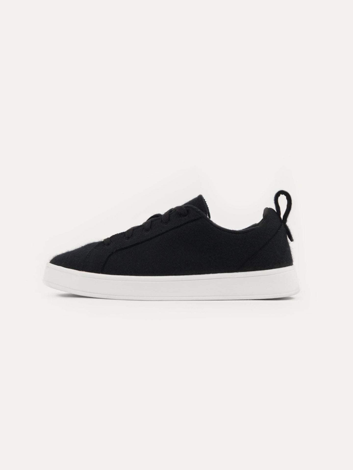 Unisex Cashmere Low Ankle Sneakers Black - Gobi Cashmere